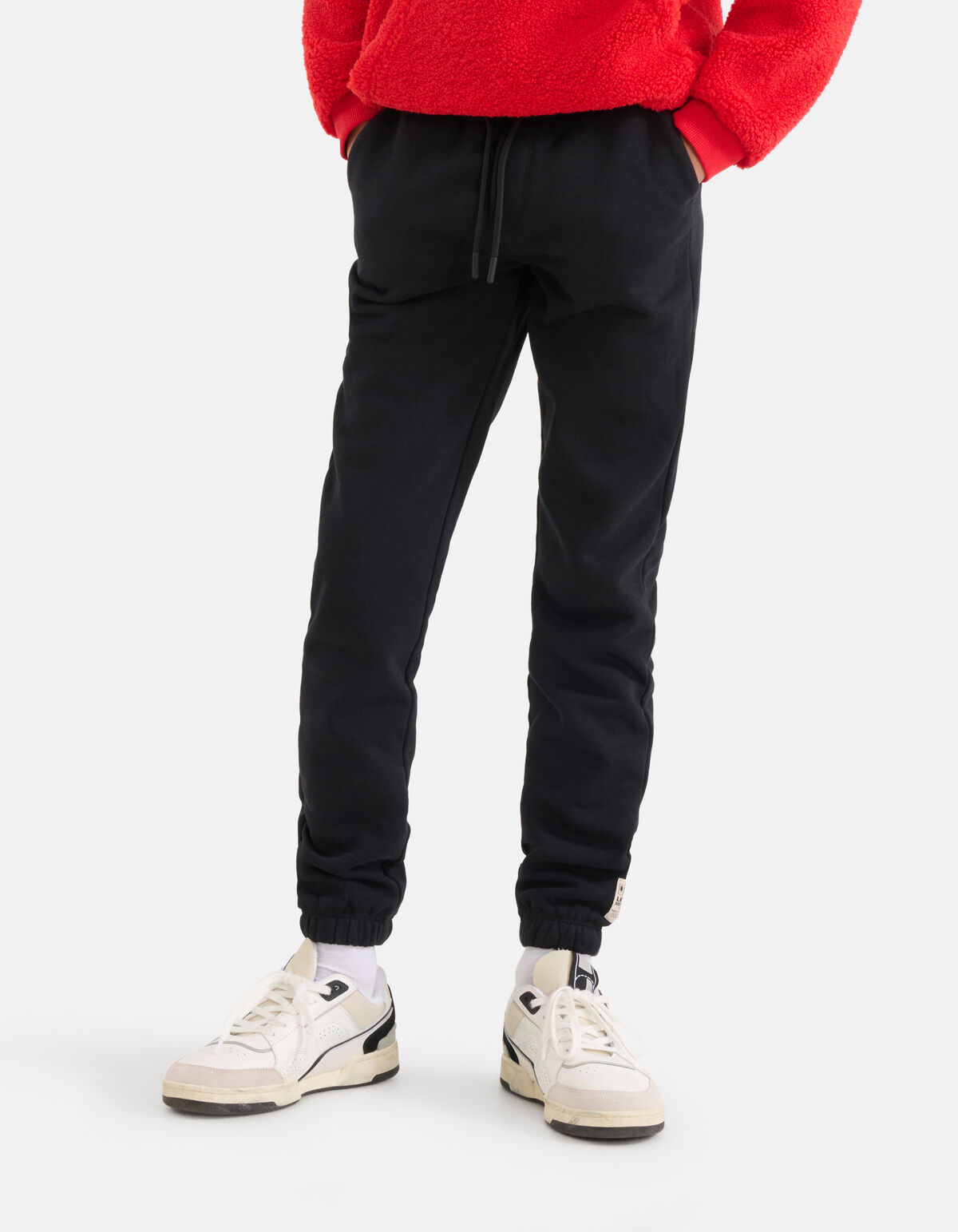 Joggingbroek Zwart SHOEBY BOYS