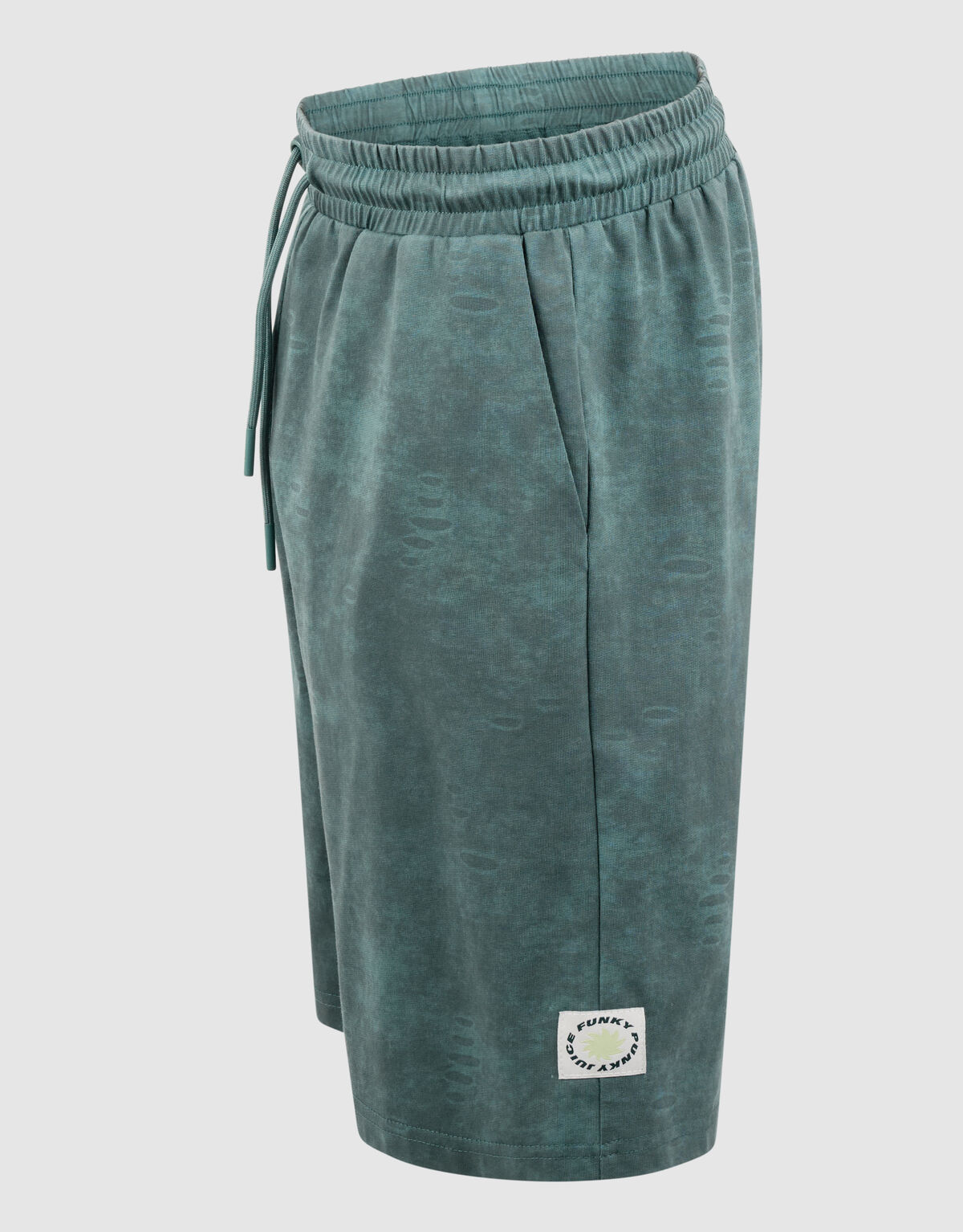 Washed Short Groen SHOEBY BOYS