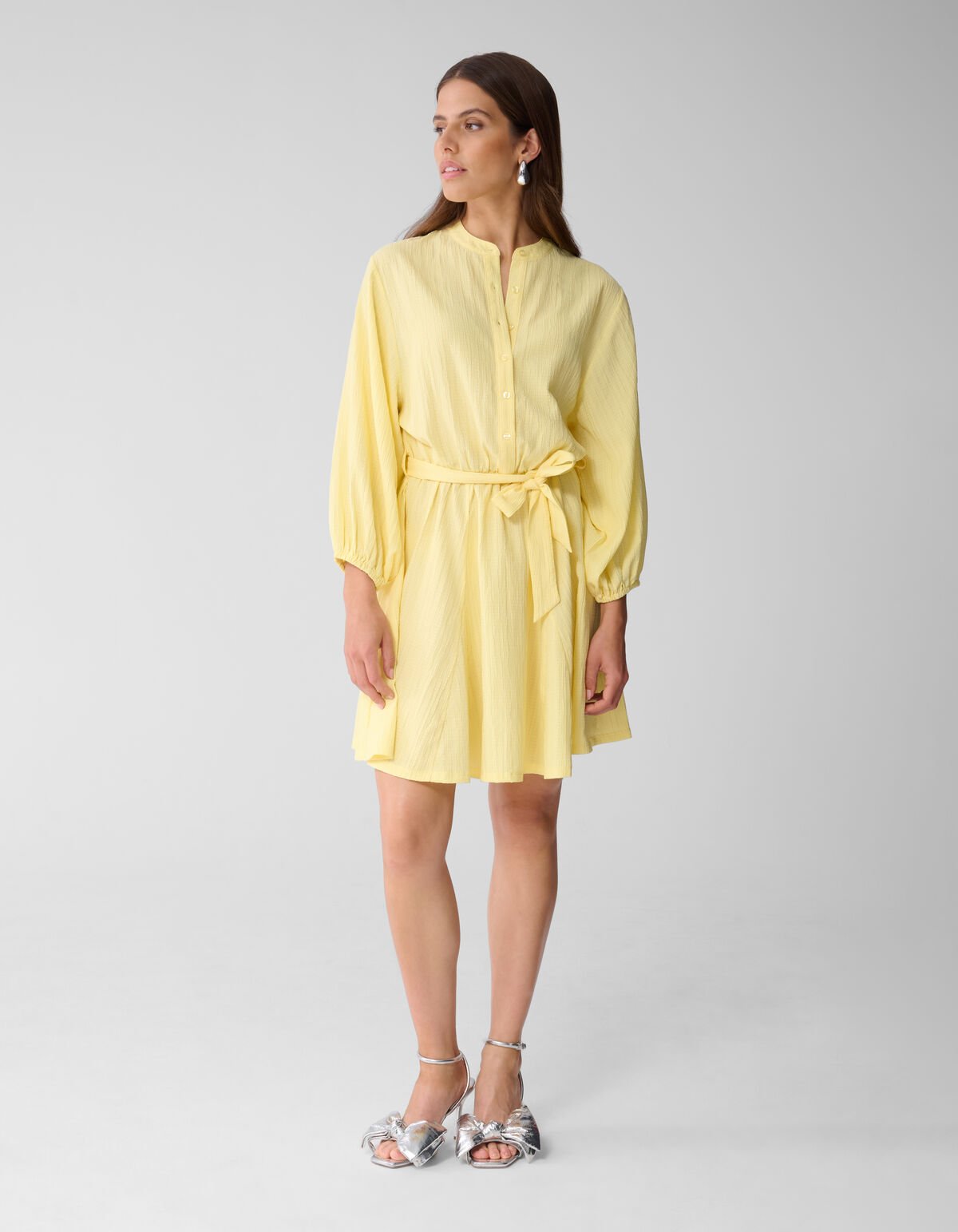 Mini Jurk Lichtgeel SHOEBY WOMEN
