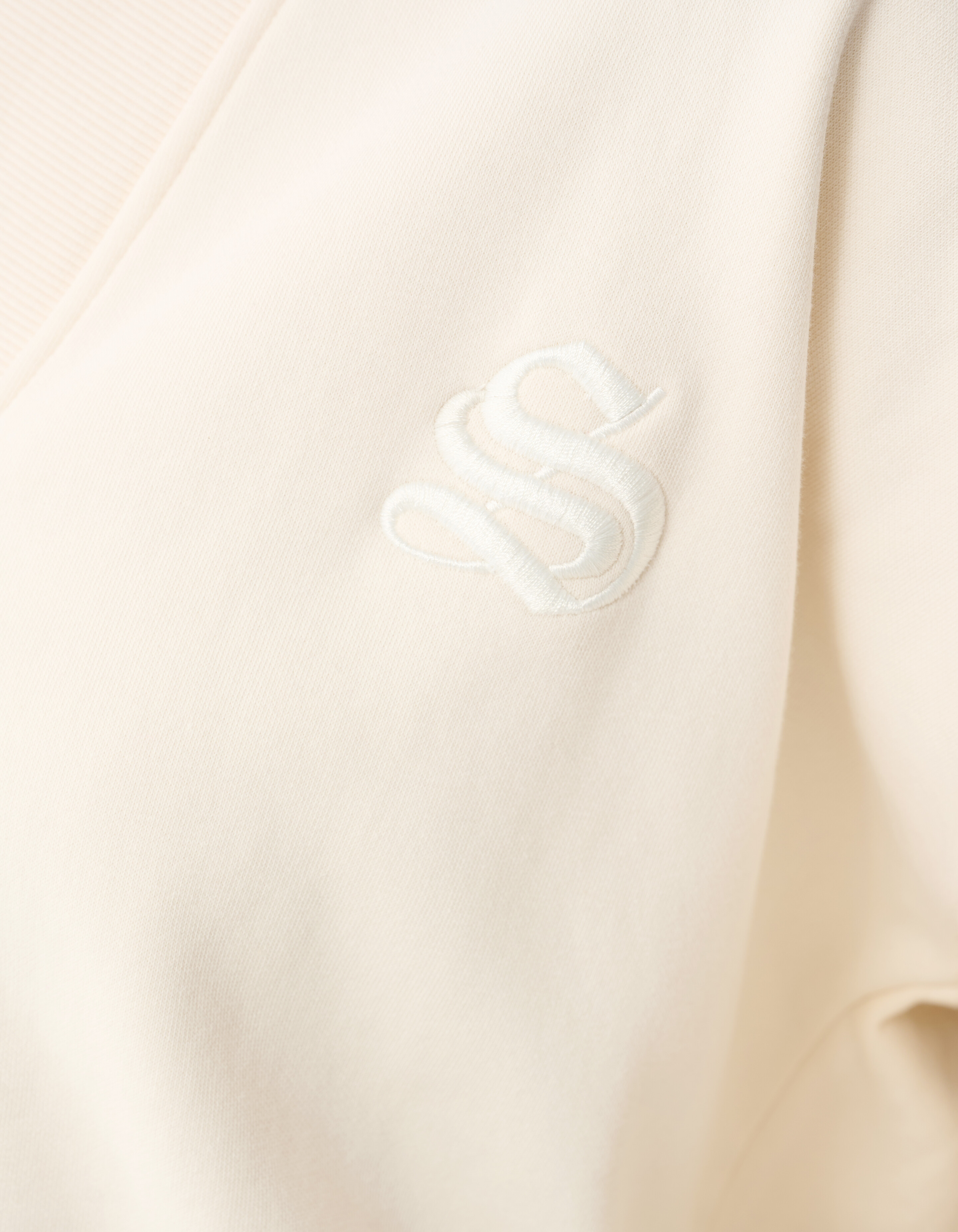 Varsity Logo Sweater Gebroken Wit SHOEBY WOMEN
