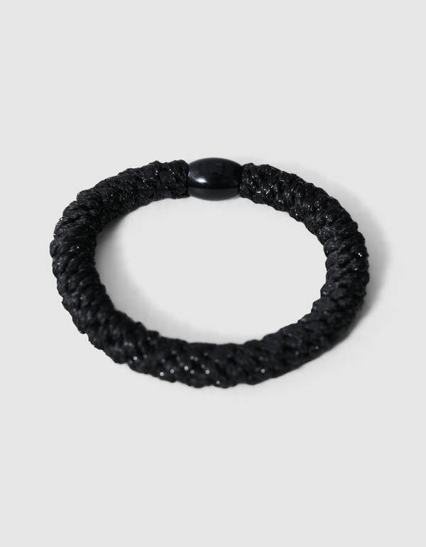 Lurex Haarelastiek Zwart SHOEBY ACCESSOIRES