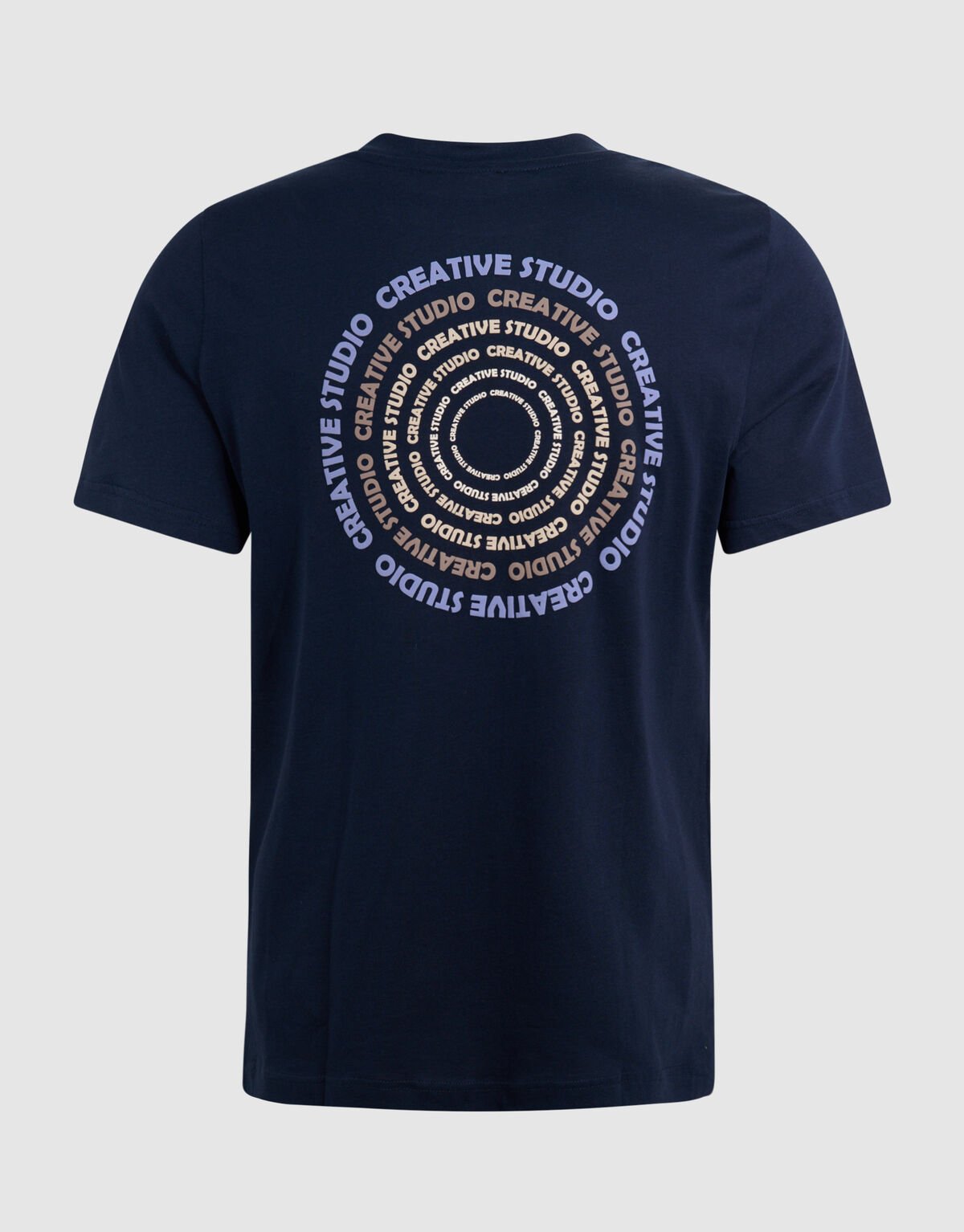 Cirkle Artwork T-shirt Donkerblauw SHOEBY MEN