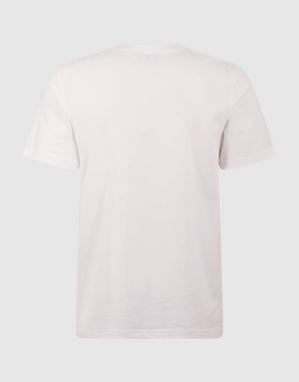 Spread Logo T-shirt Gebroken Wit SHOEBY MEN