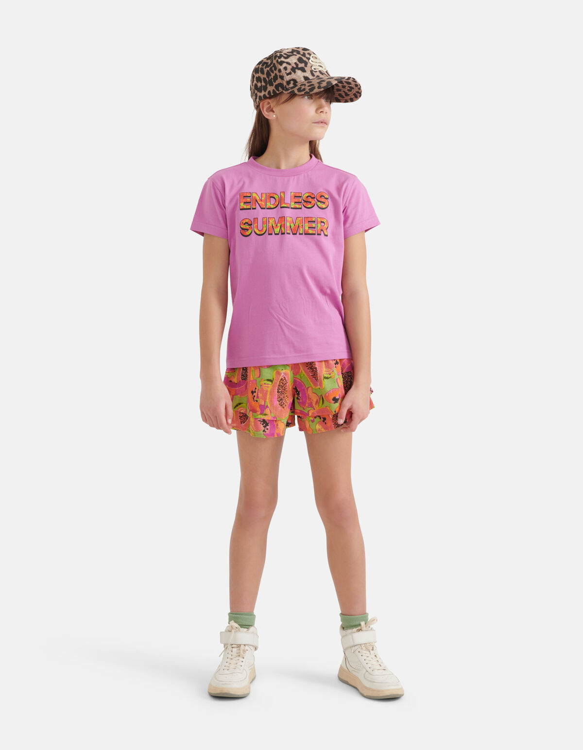 Fruit T-shirt Paars SHOEBY GIRLS