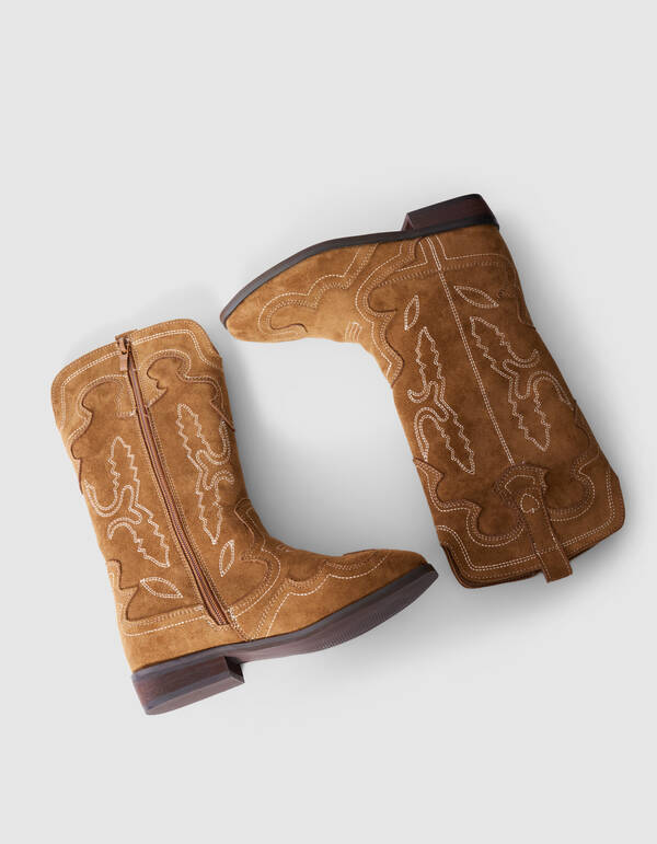 Soft Western Laarzen Lichtbruin SHOEBY SHOES