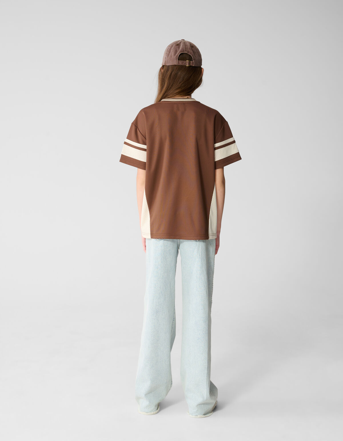 Baseball Artwork T-shirt Bruin SHOEBY GIRLS