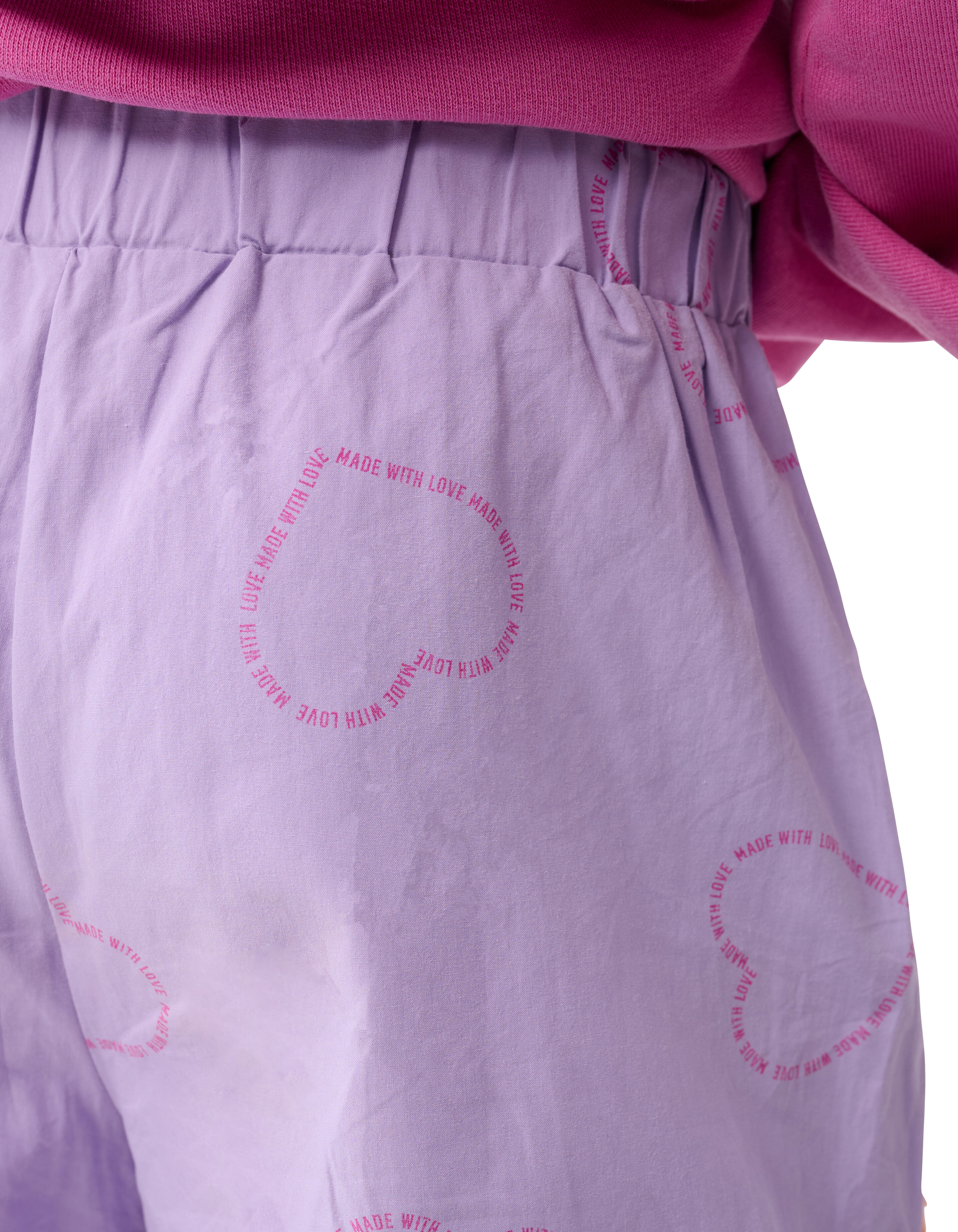 Printed Tape Short Lichtpaars By Lizzy SHOEBY GIRLS