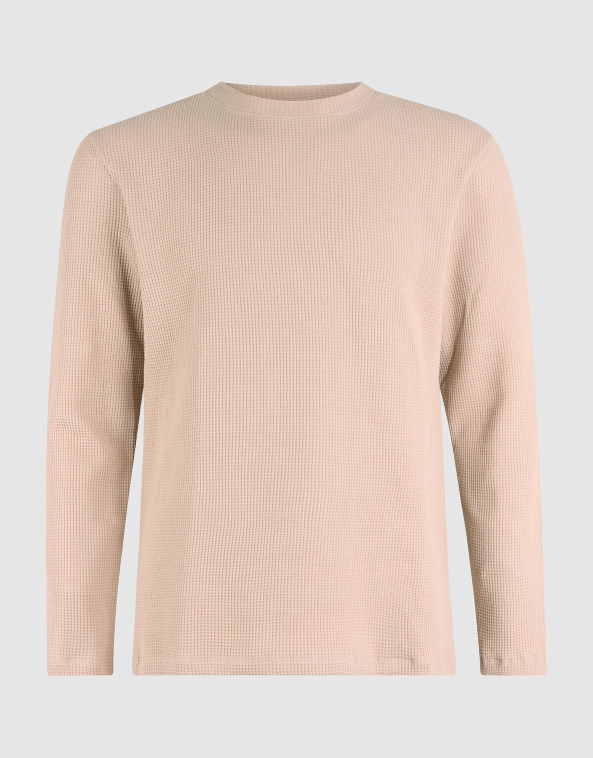 Structuur Longsleeve Zand SHOEBY MEN