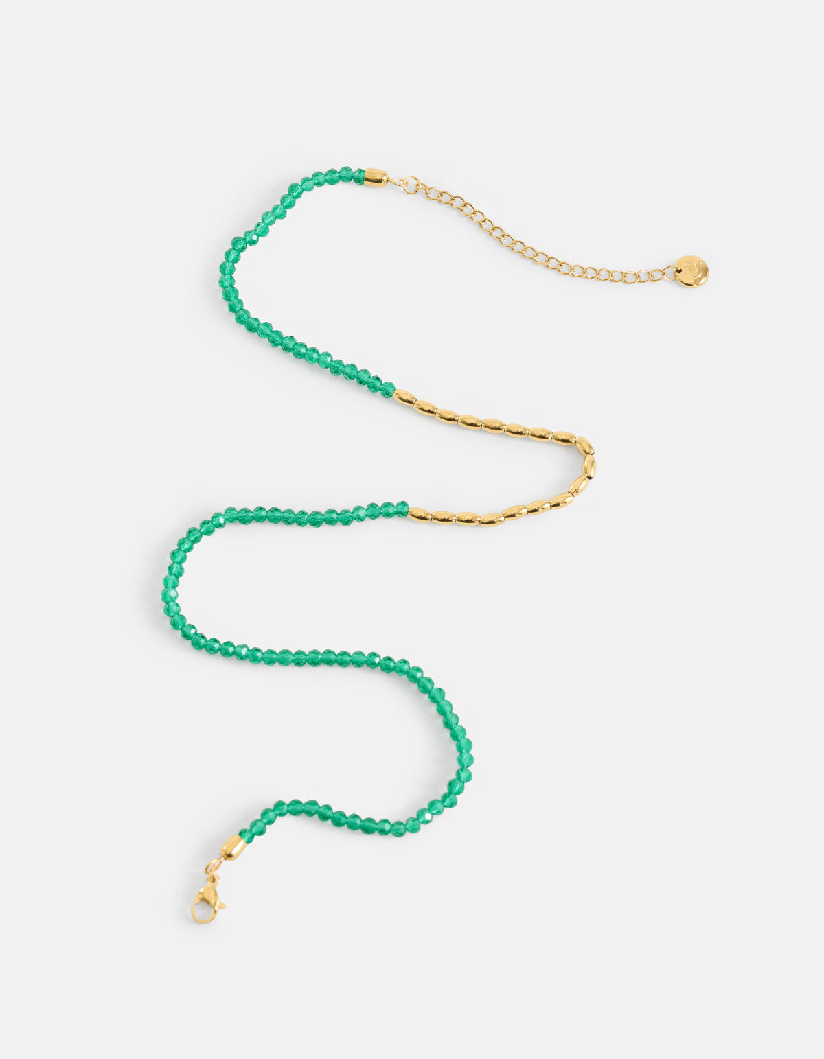 Beaded Ketting Groen SHOEBY ACCESSOIRES