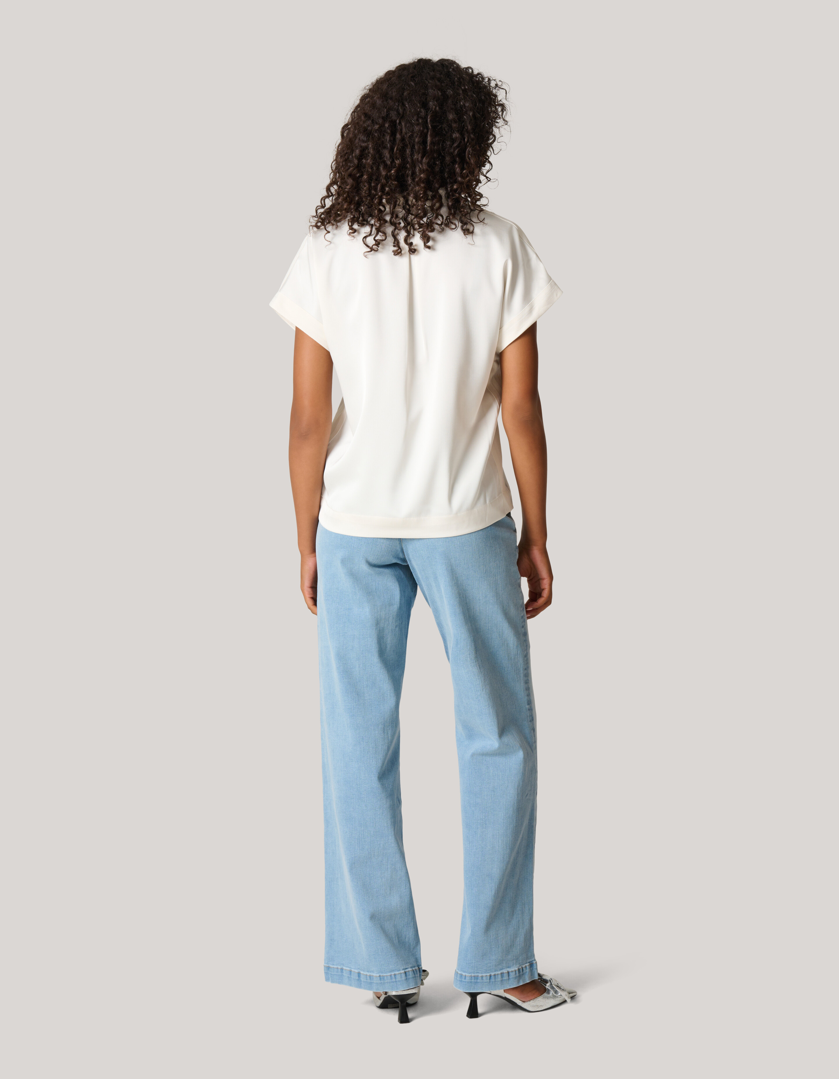 Inside Out Top Gebroken Wit SHOEBY WOMEN
