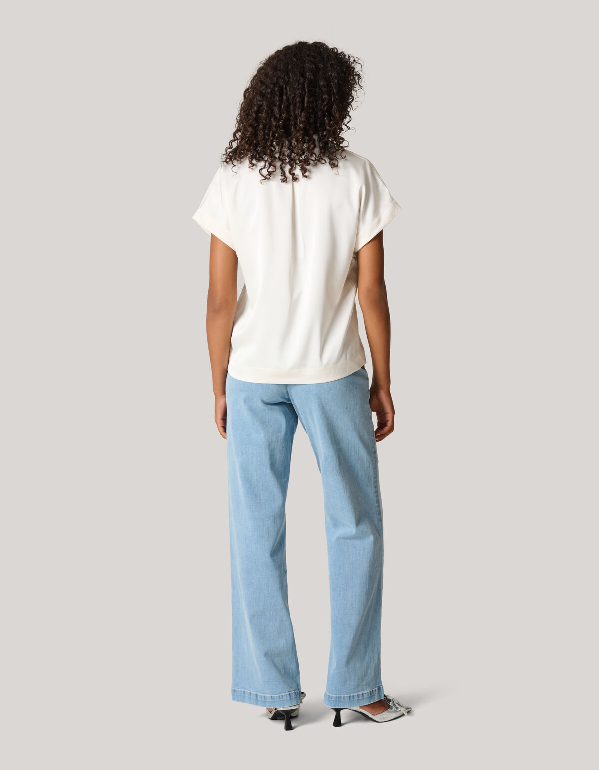 Inside Out Top Gebroken Wit SHOEBY WOMEN