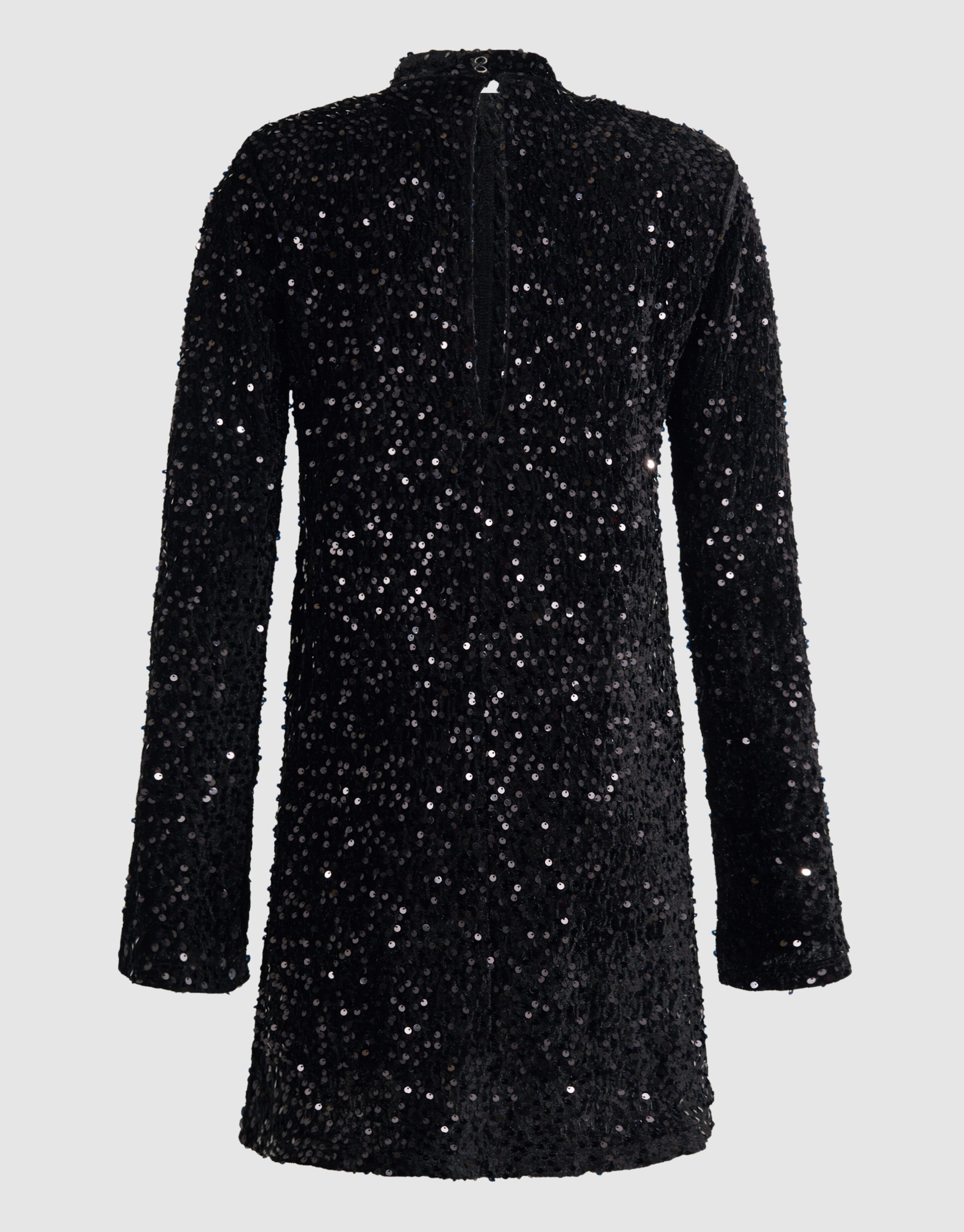 Sequin Mini Jurk Zwart SHOEBY WOMEN