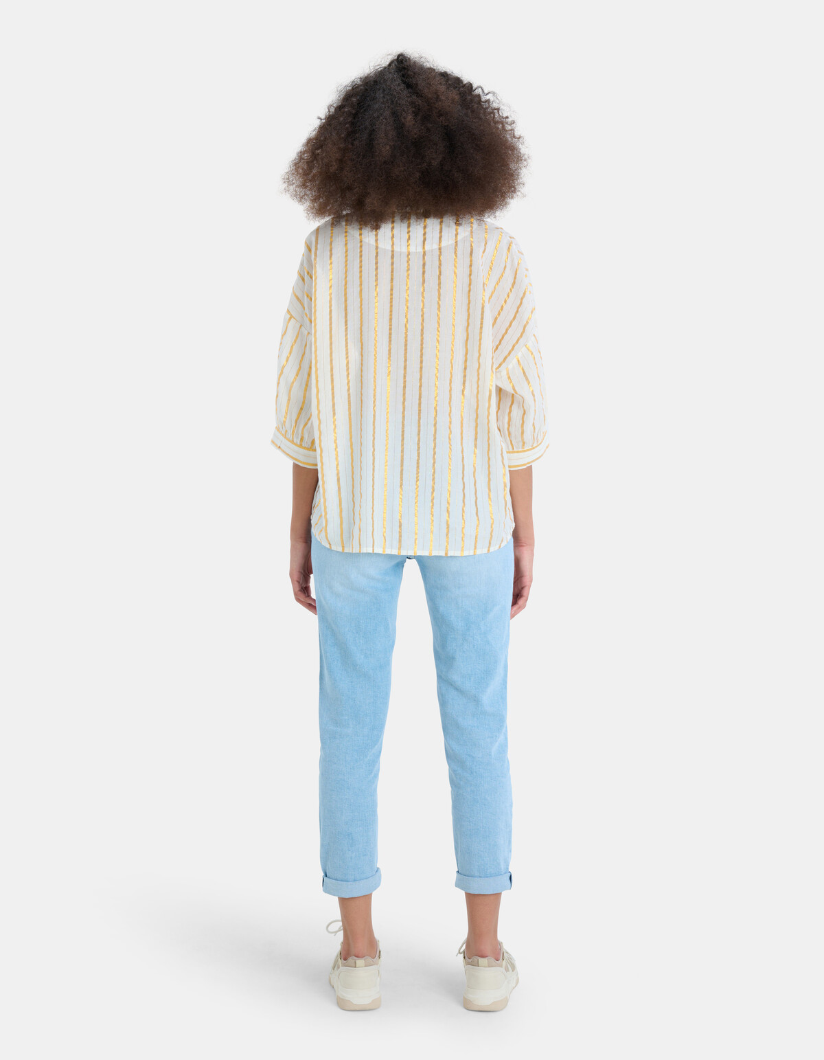 Yarn Dyed Stripe Blouse EKSEPT
