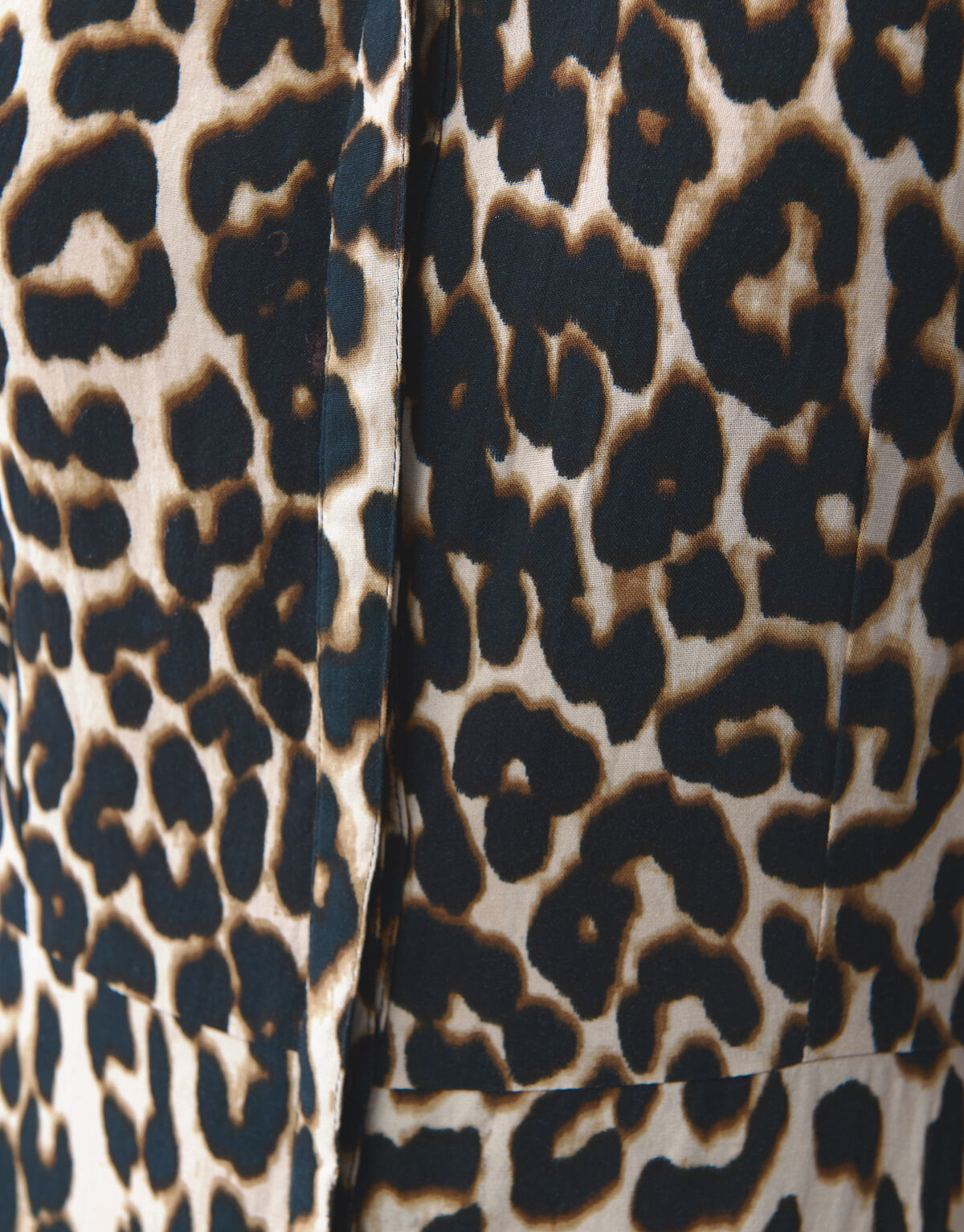 Leopard Maxi Jurk Bruin SHOEBY WOMEN