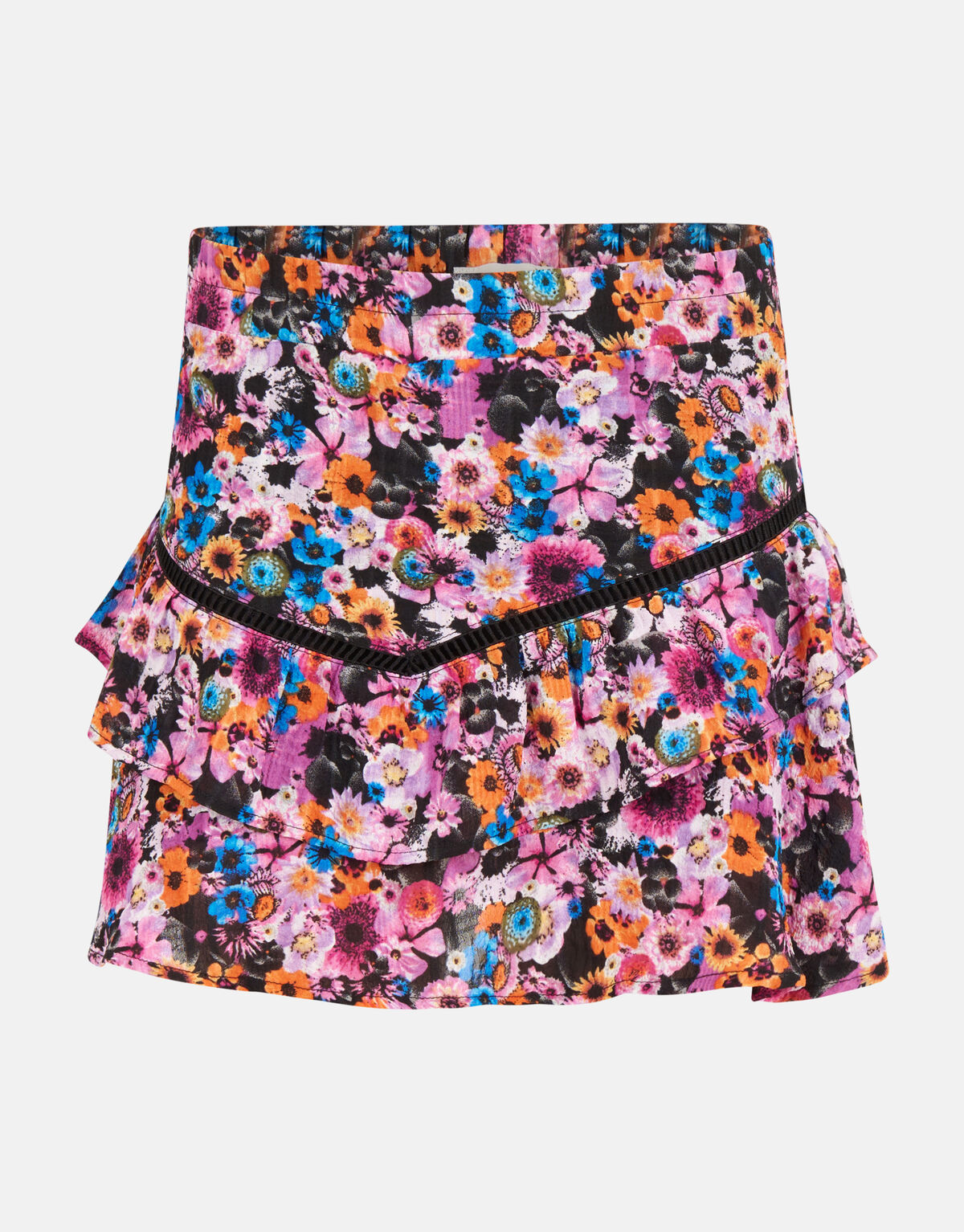 Bloemenprint Rok Paars SHOEBY GIRLS