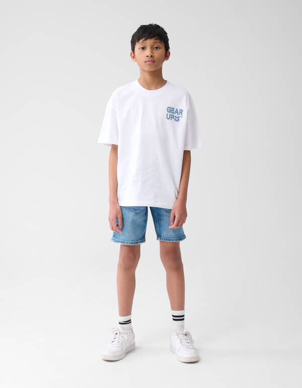 Denim Short Mediumstone SHOEBY BOYS