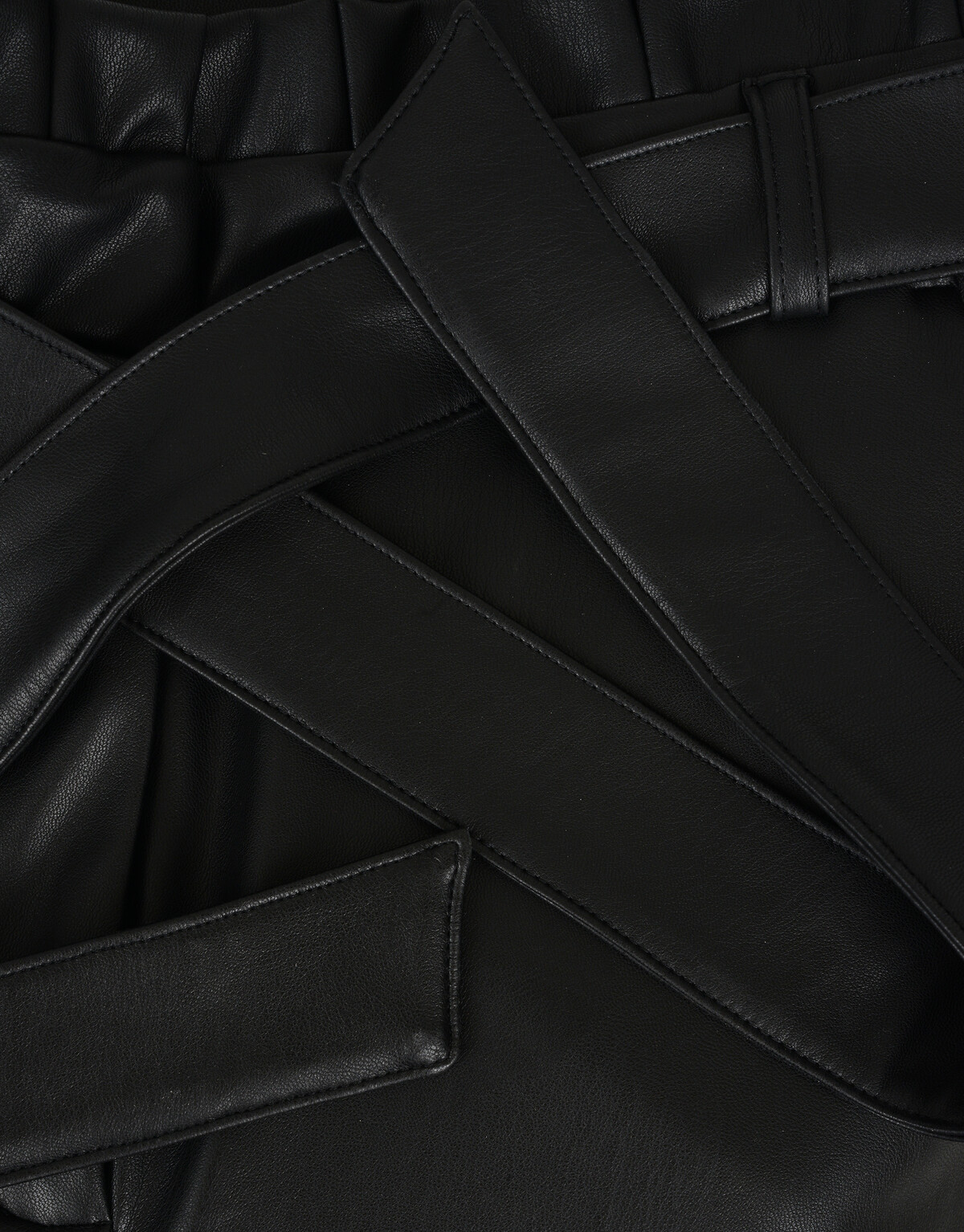 Vegan Leather Paperbag Broek EKSEPT