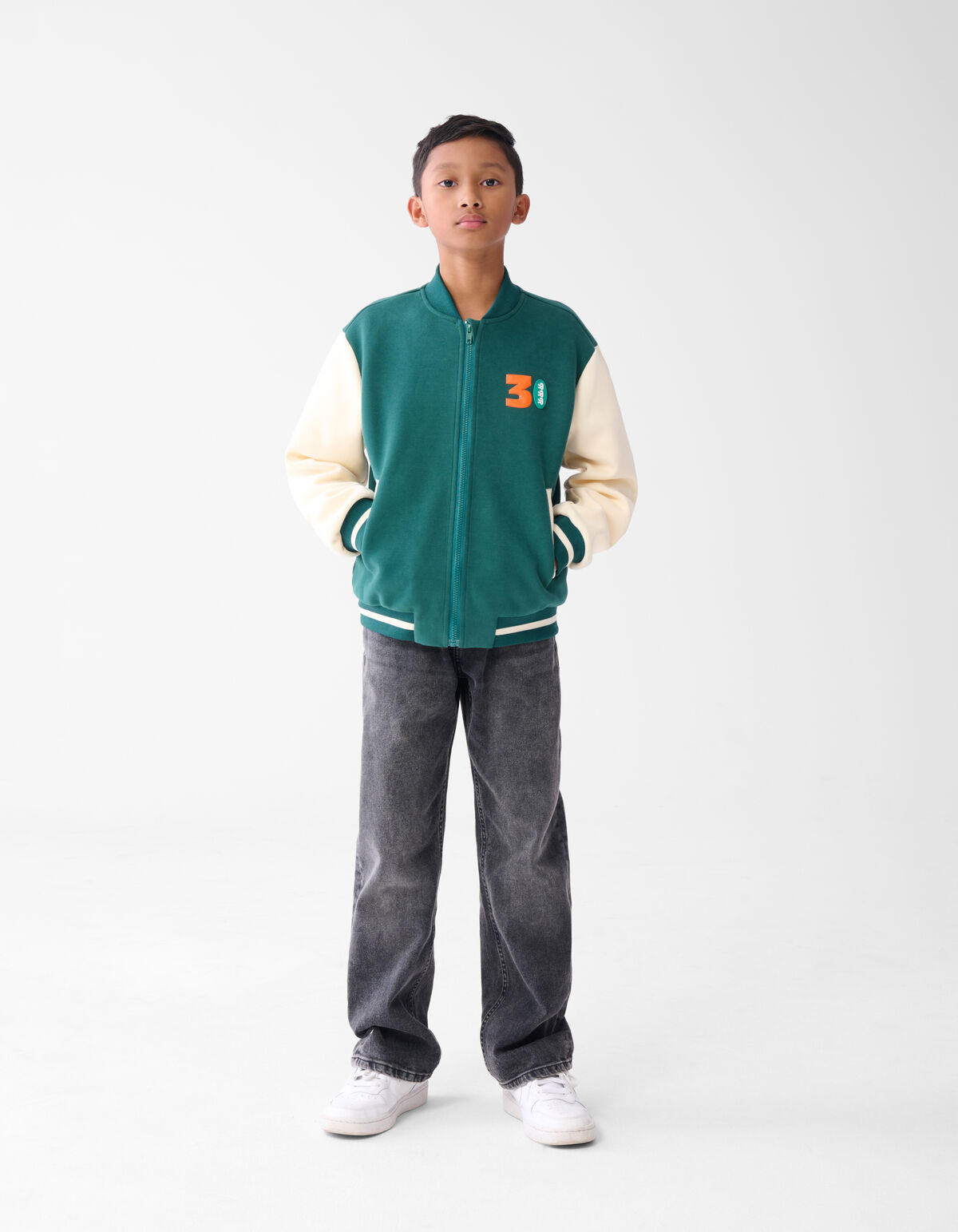 Varsity Bomber Groen SHOEBY BOYS