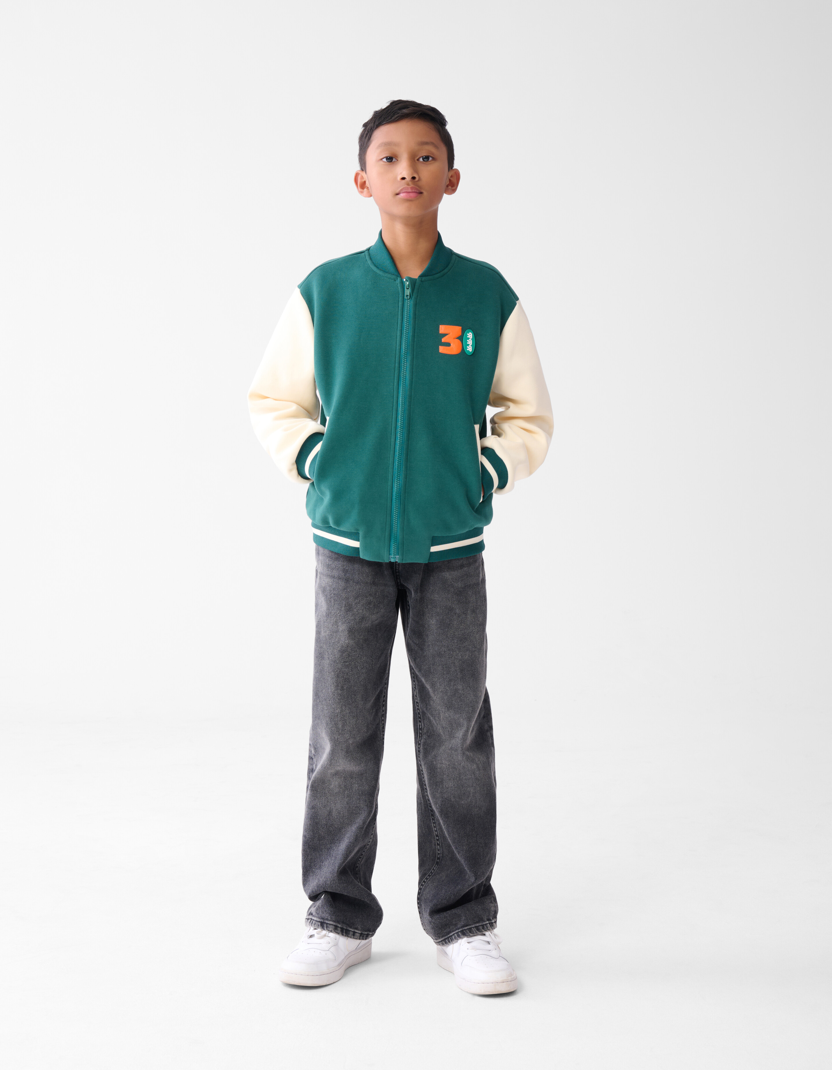 Varsity Bomber Groen SHOEBY BOYS