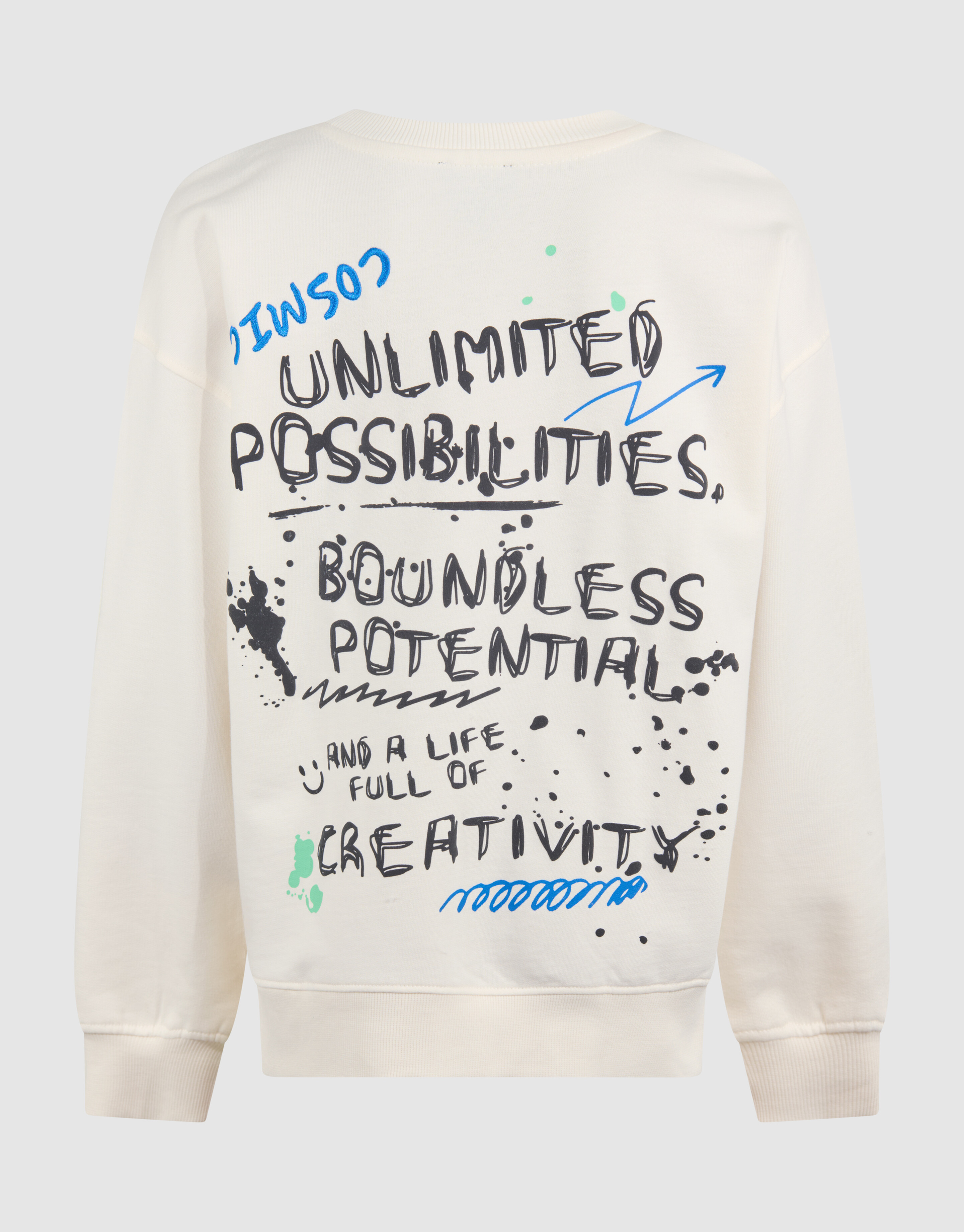 Doodle Sweater Gebroken Wit SHOEBY BOYS