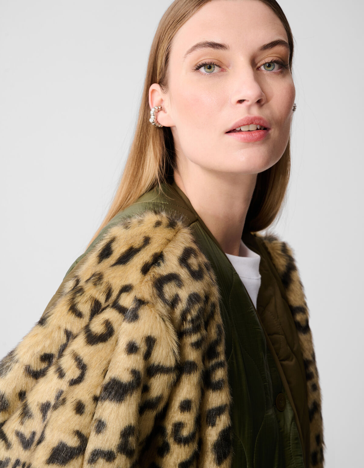 Multi Mix Leopard Jack Donkergroen SHOEBY WOMEN