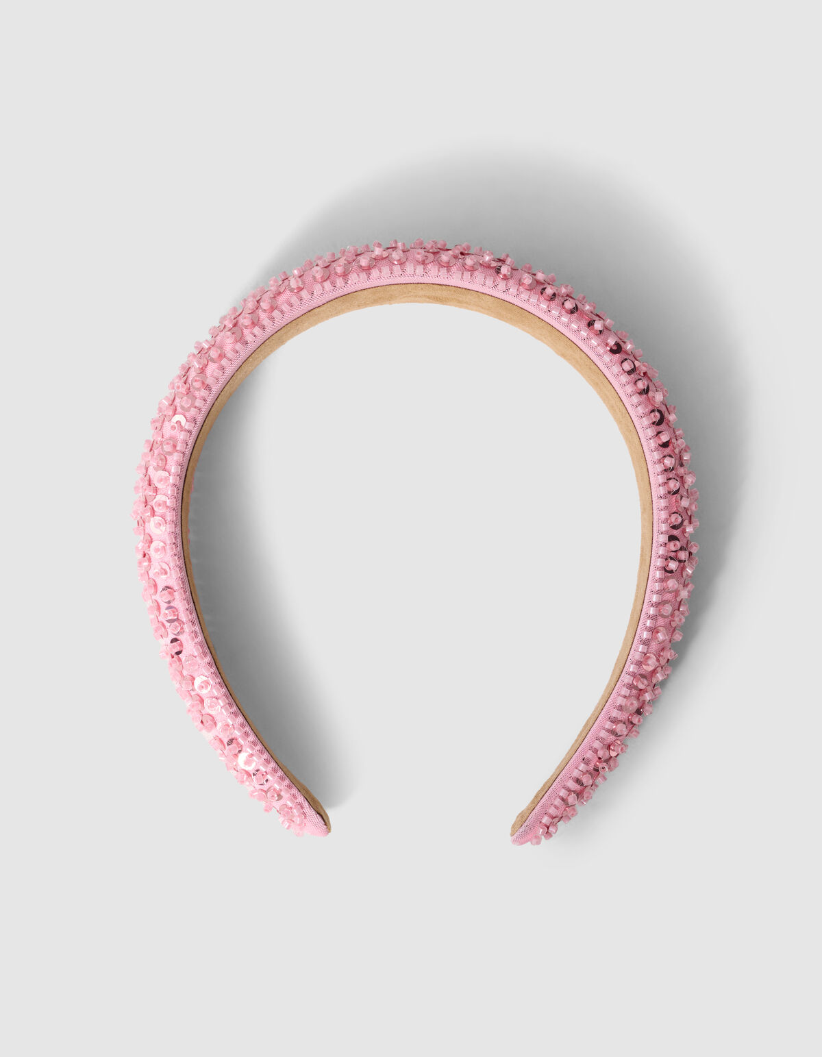Sequin Haarband Roze SHOEBY ACCESSOIRES