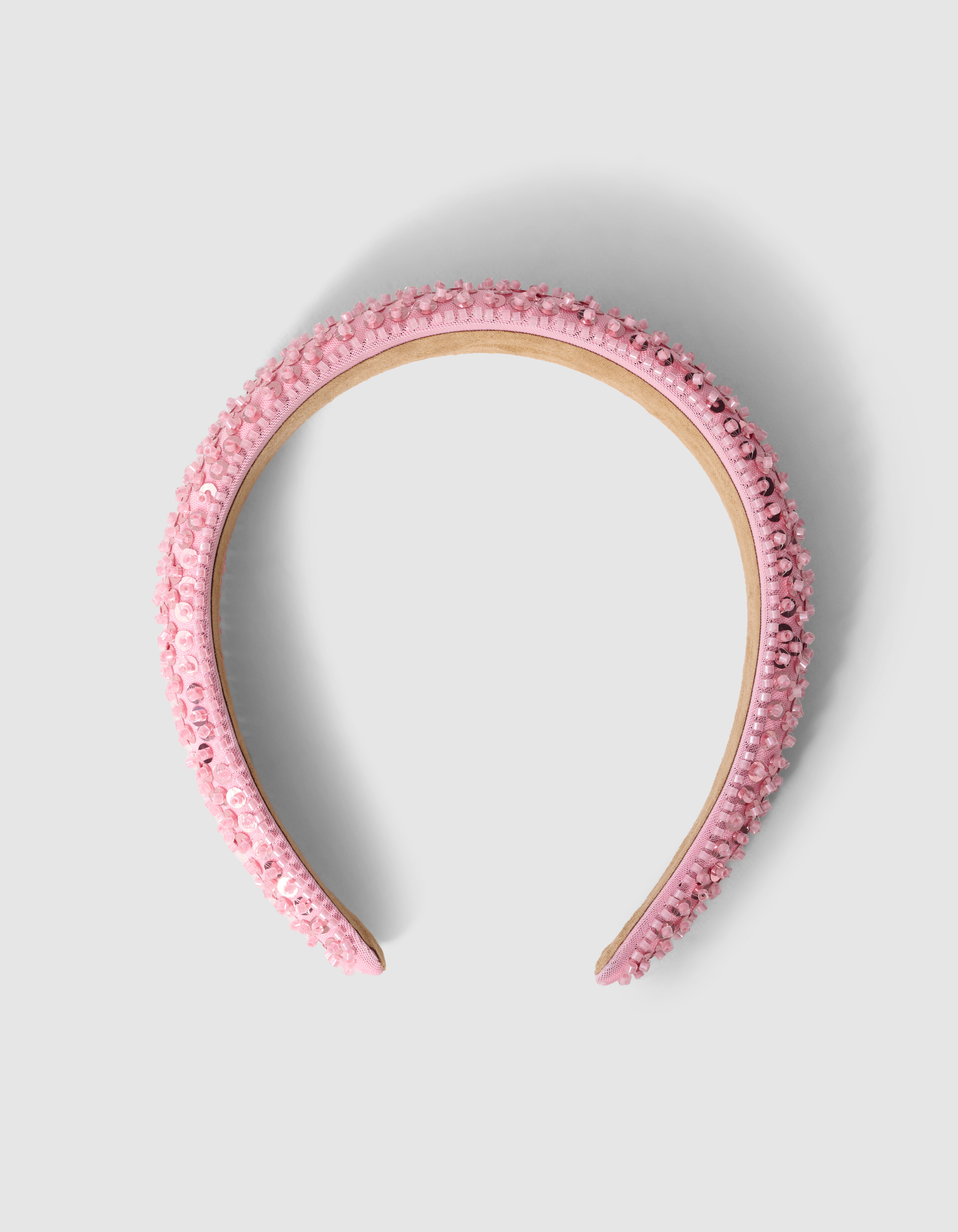 Sequin Haarband Roze SHOEBY ACCESSOIRES