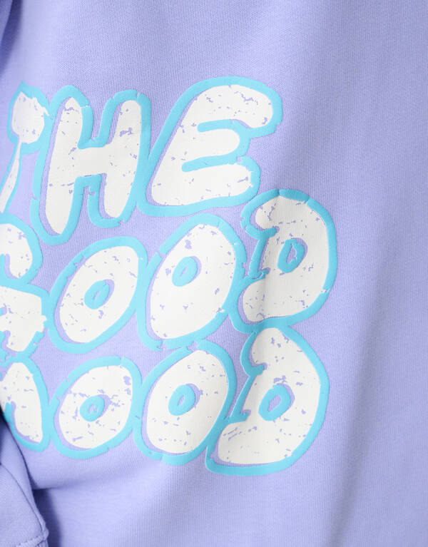 Good Mood Artwork Hoodie Lichtpaars SHOEBY BOYS