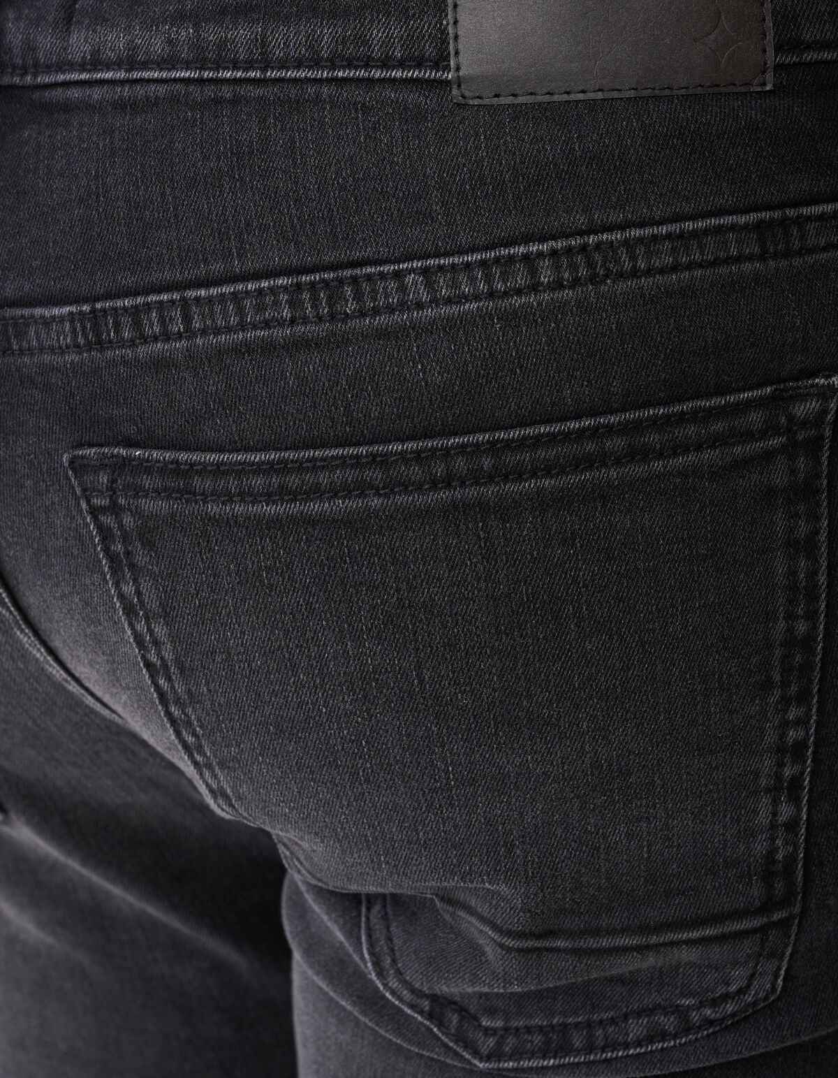 Slim Fit Jeans Washed Black L34 SHOEBY MEN