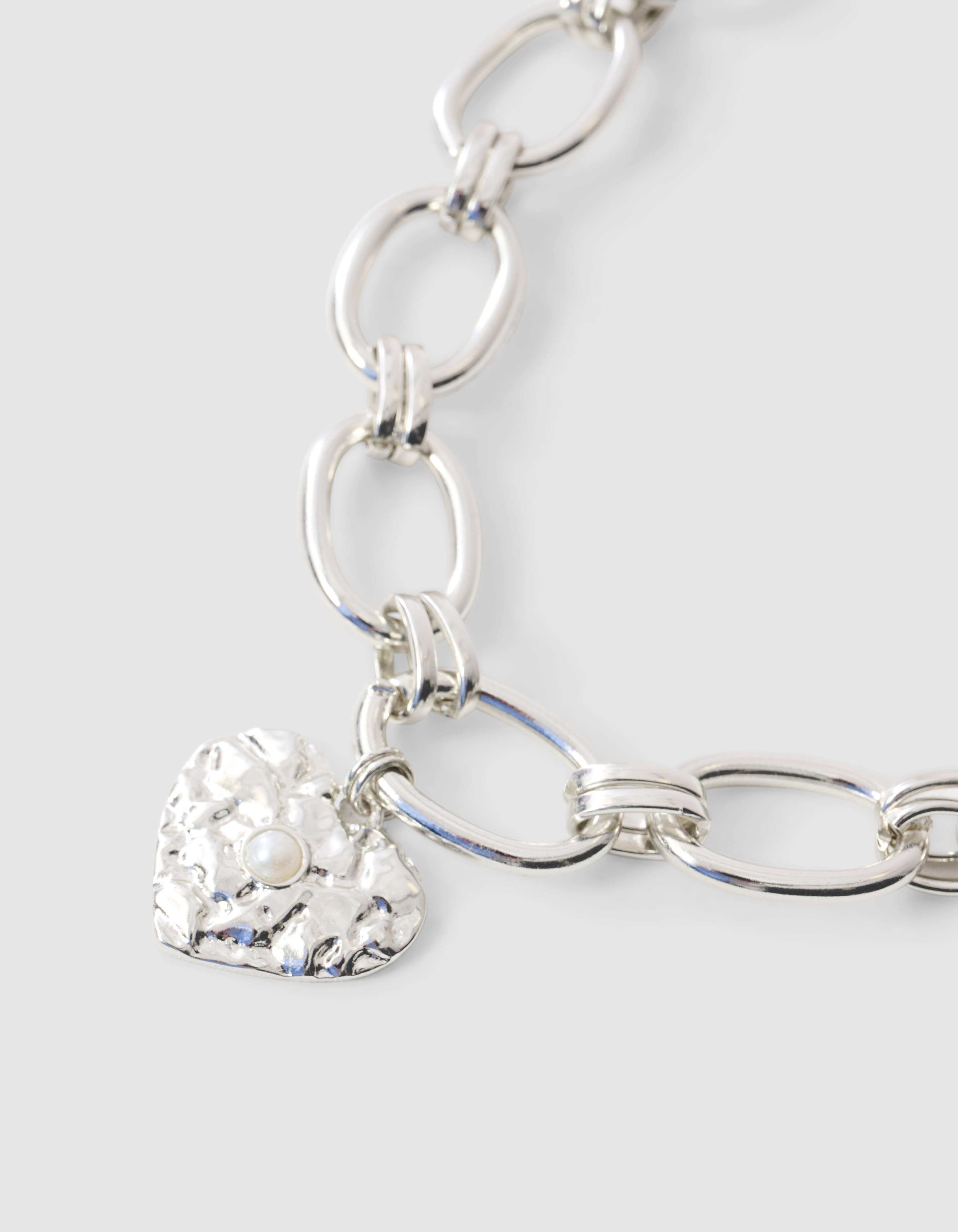 Heart Ketting Zilver SHOEBY ACCESSOIRES