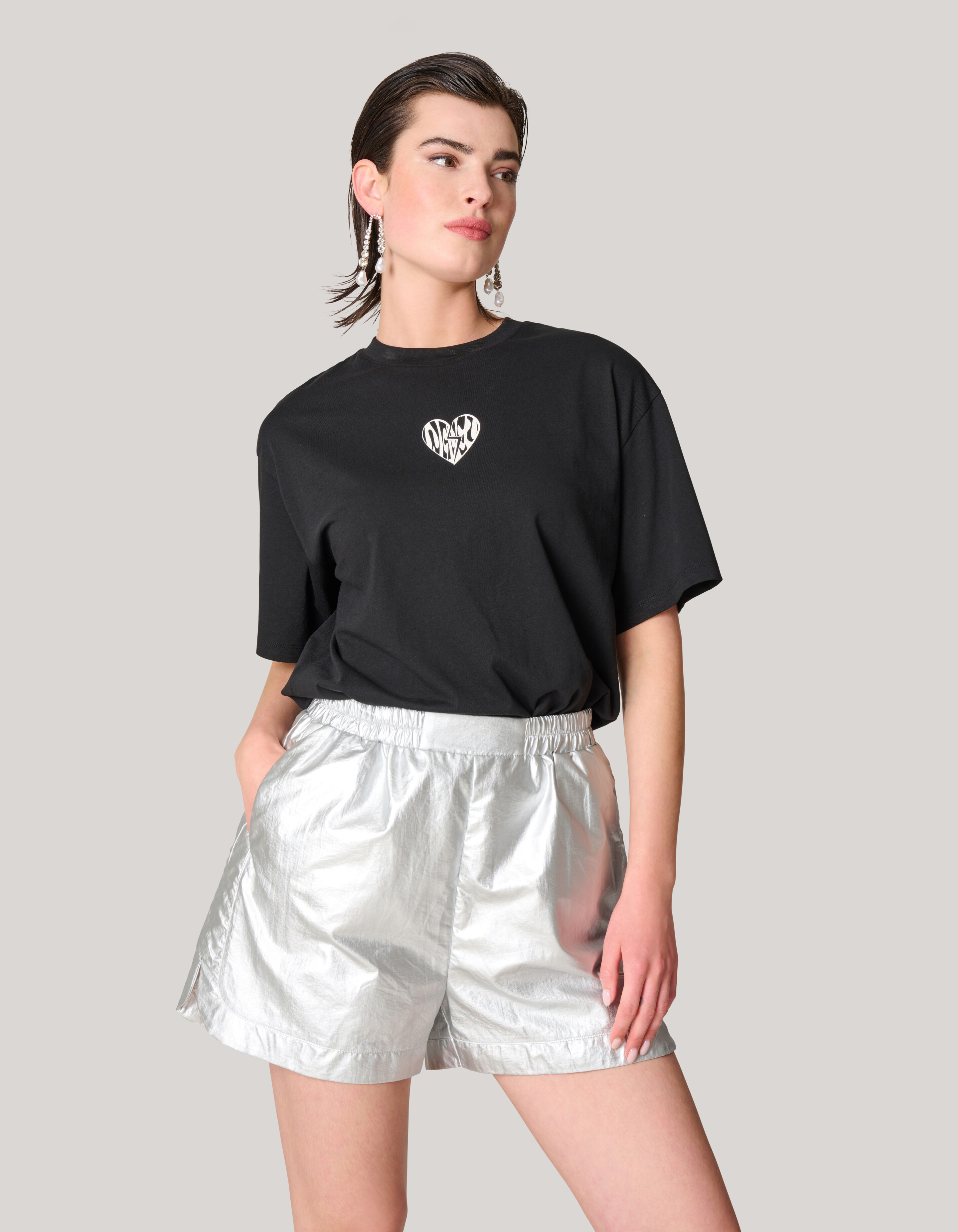 Metallic Short Zilver SHOEBY WOMEN