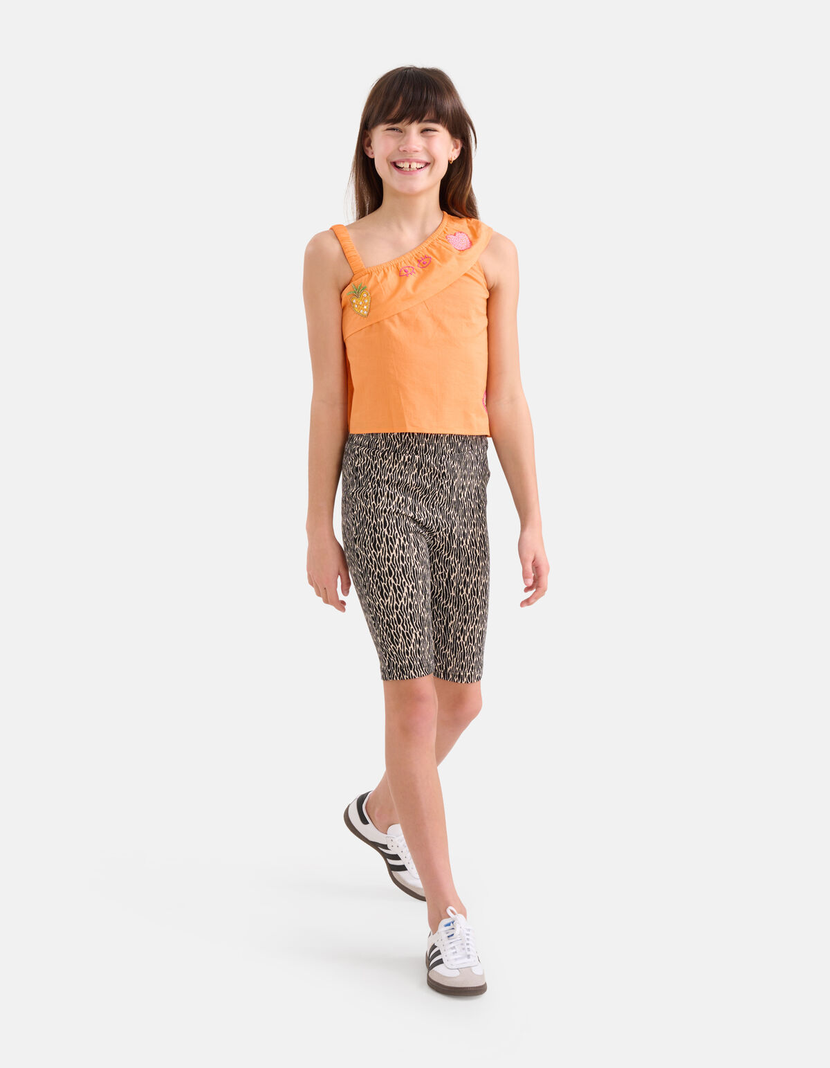 Embroidery Top Oranje SHOEBY GIRLS