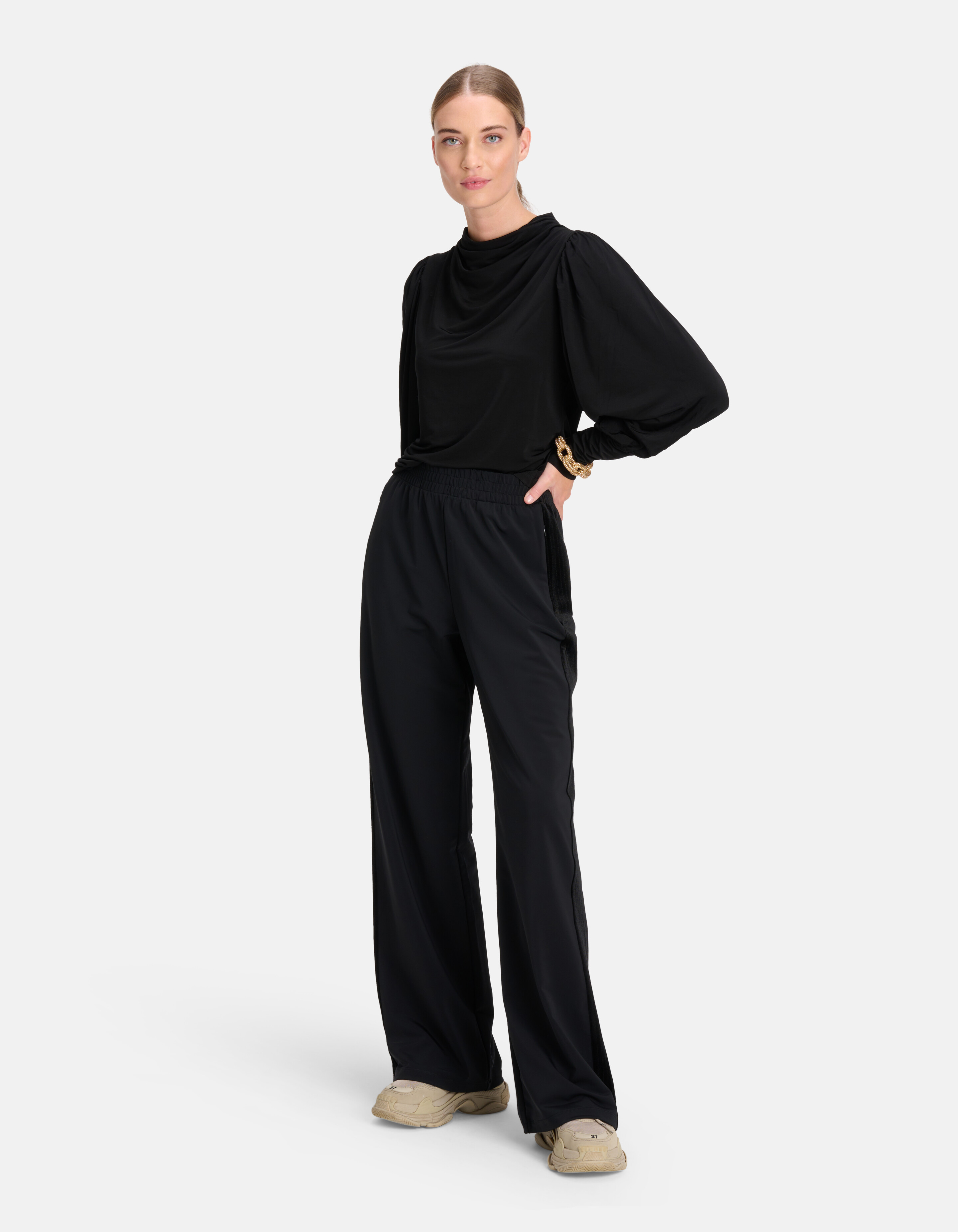 Waterval Top Zwart SHOEBY WOMEN