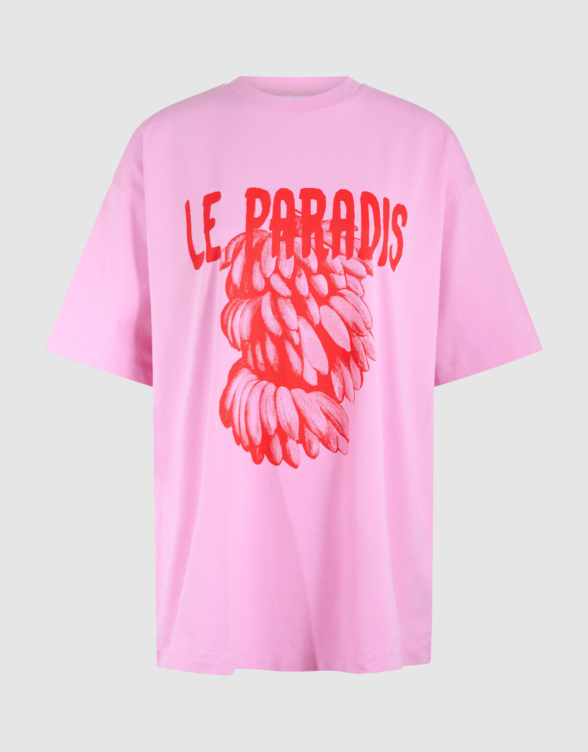 Oversized Artwork T-shirt Roze By Lizzy SHOEBY WOMEN