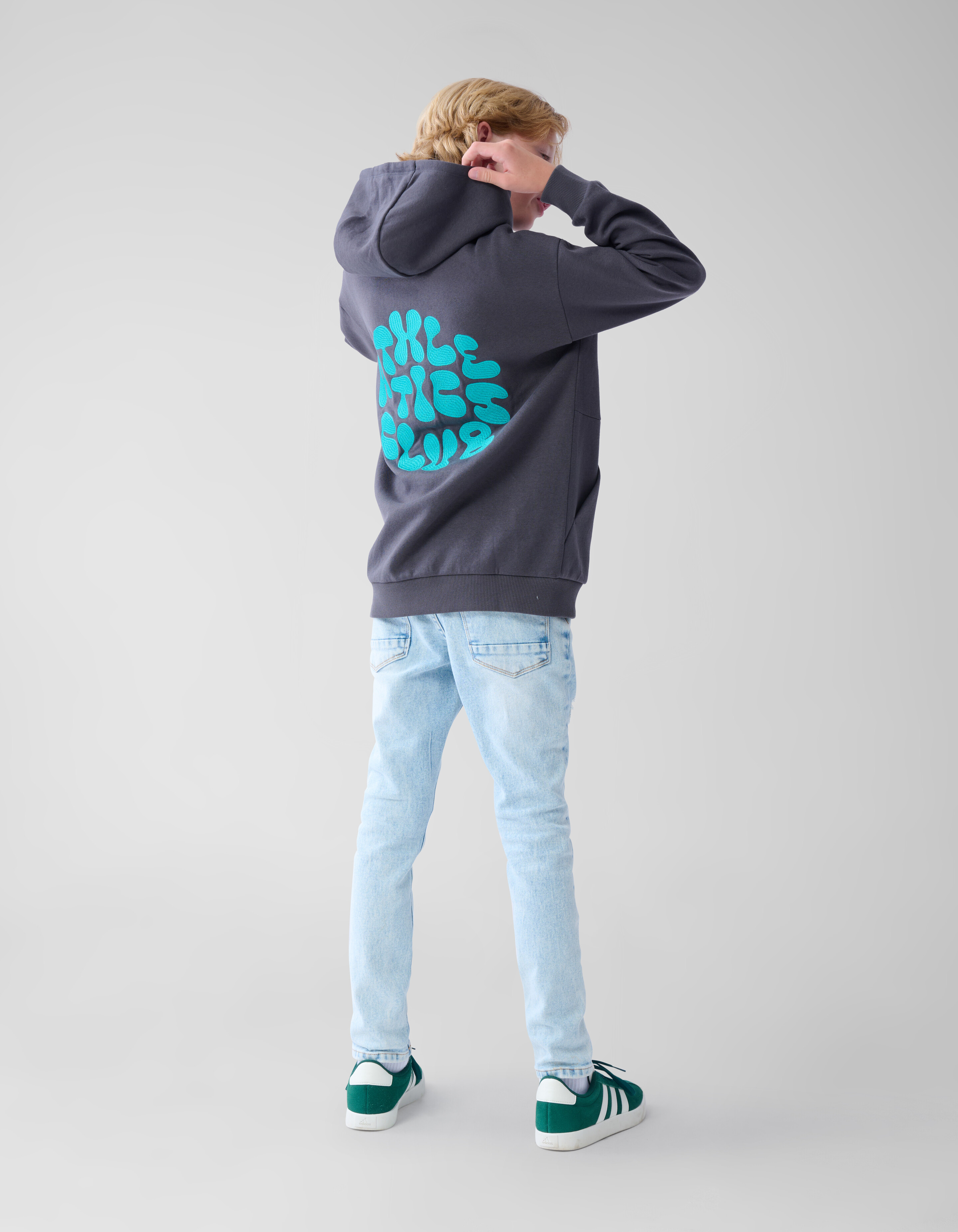 Artwork Hoodie Donkergrijs SHOEBY BOYS
