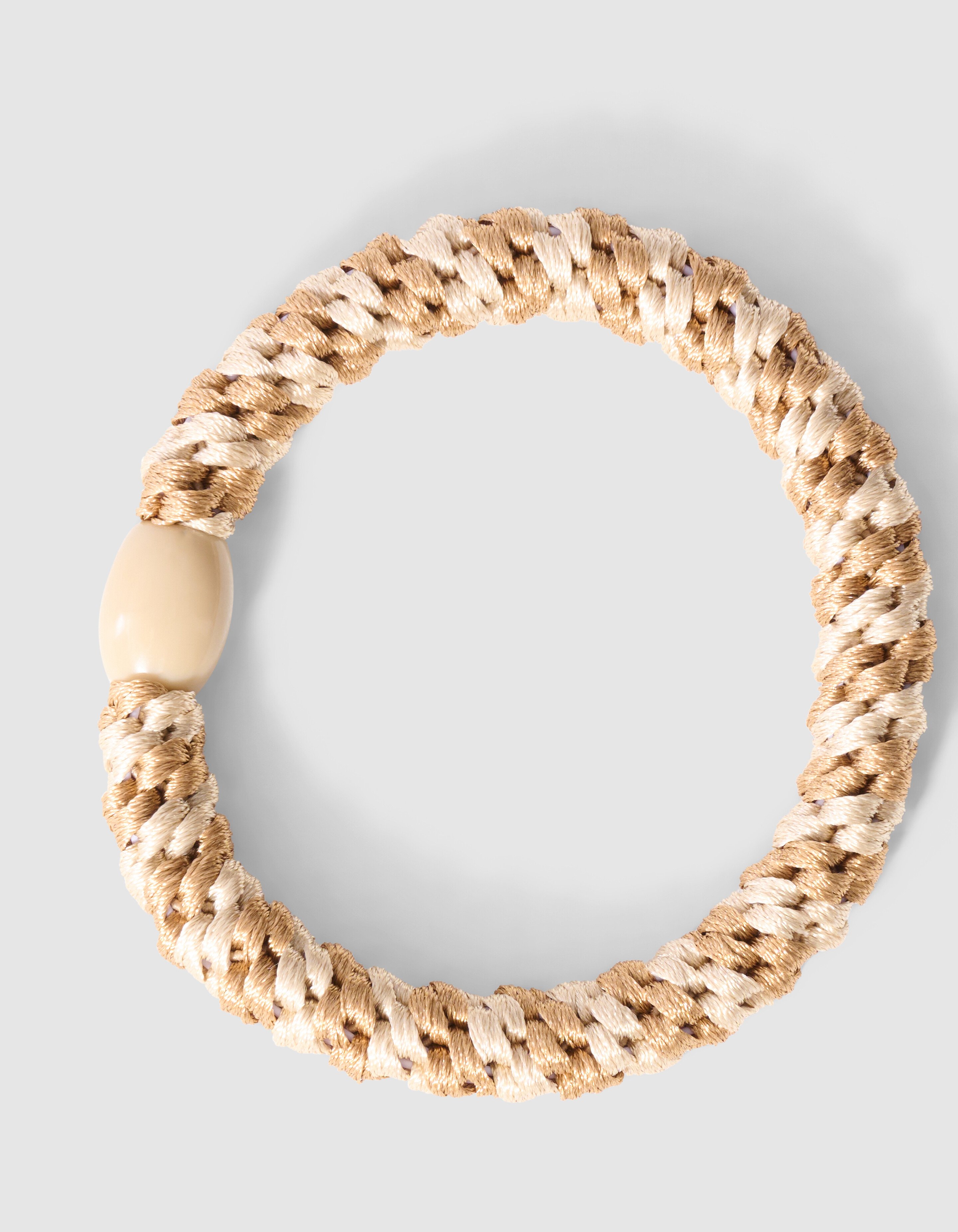 Lurex Haarelastiek Lichtbruin SHOEBY ACCESSOIRES