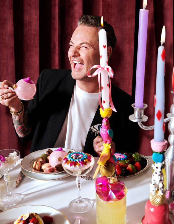 Flower Eye Kerstbal Multicolor By Fred SHOEBY ACCESSOIRES