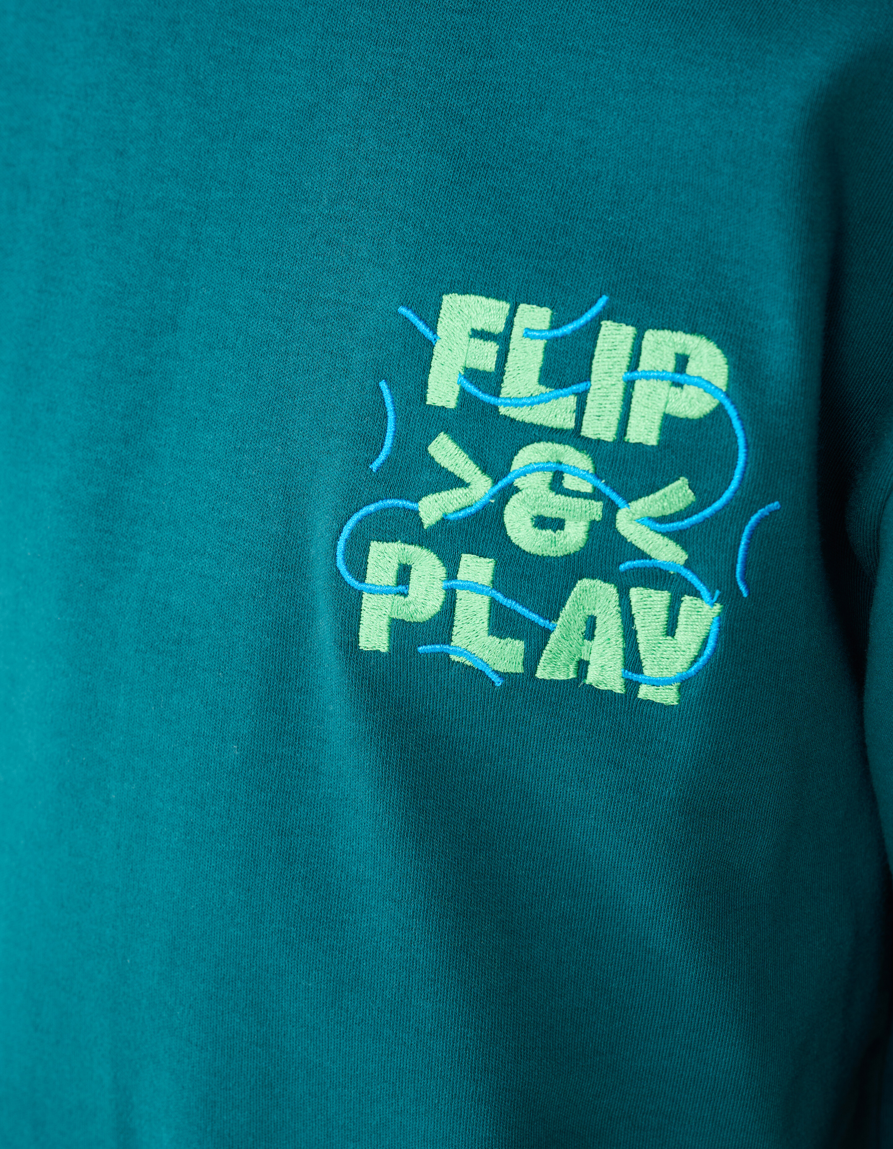 Play Artwork T-shirt Donkergroen SHOEBY BOYS