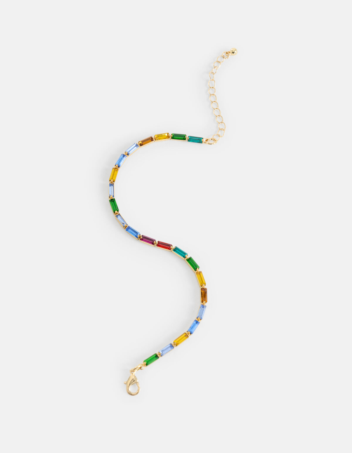 Multi Strass Armband Goud SHOEBY ACCESSOIRES