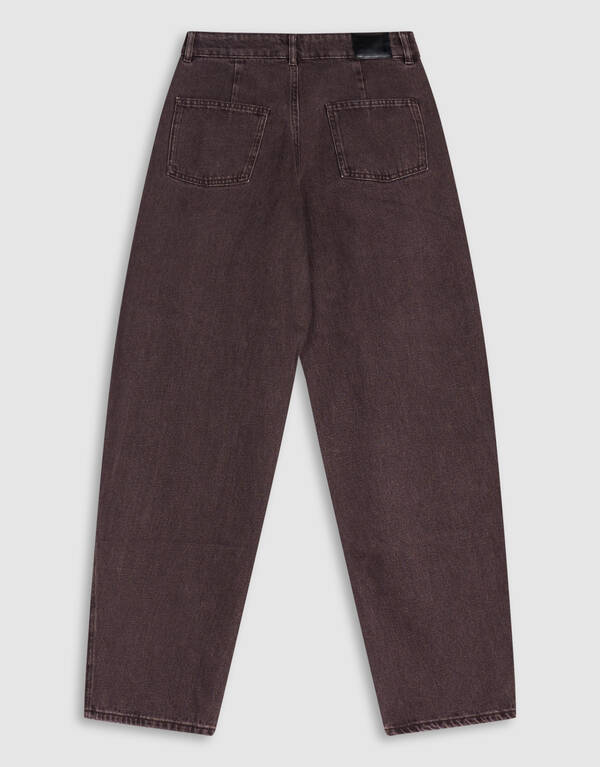 Barrel Fit Jeans Donkerbruin By Mieke SHOEBY WOMEN