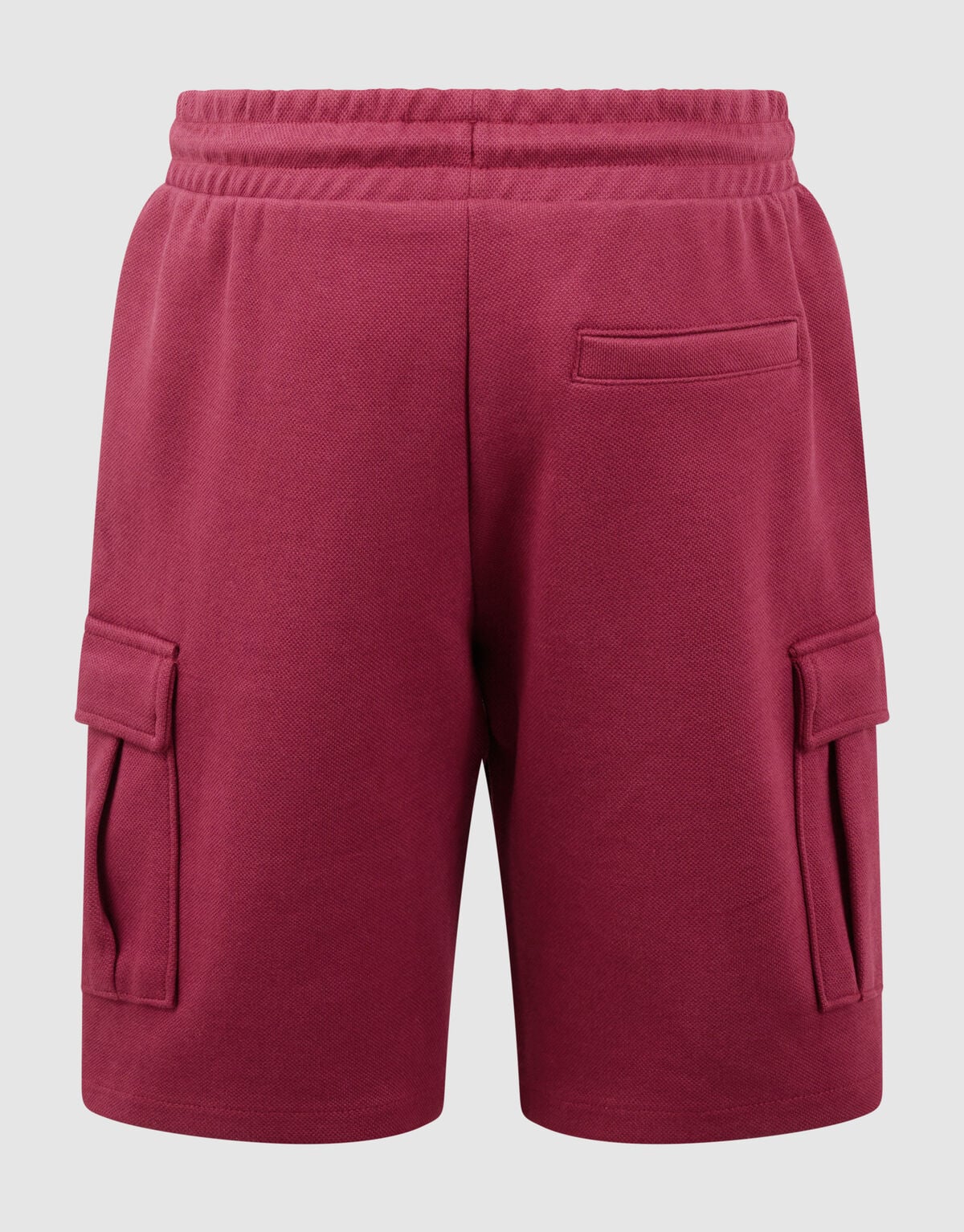 Cargo Pique Short Donkerrood SHOEBY BOYS