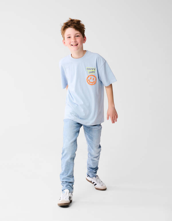 Regular Fit Jeans Lichtblauw SHOEBY BOYS