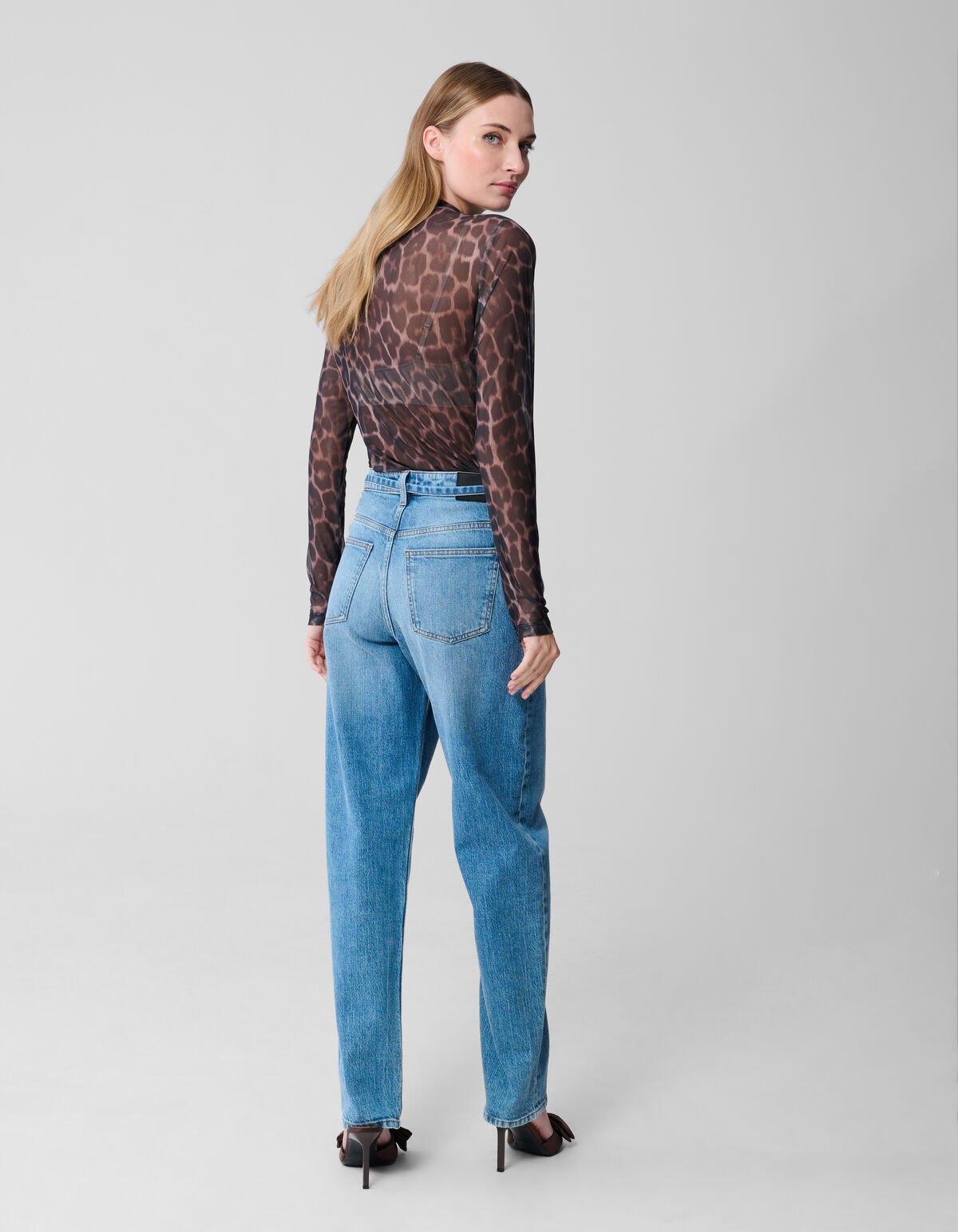 Balloon Fit Jeans Donkerblauw SHOEBY WOMEN