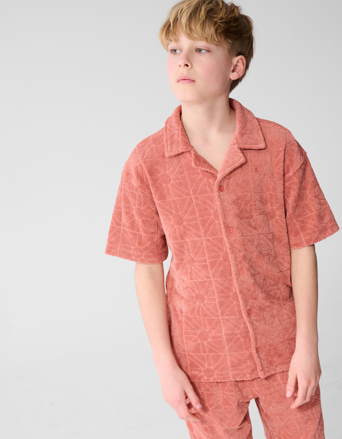 Wavy Sun Overshirt Terra SHOEBY BOYS