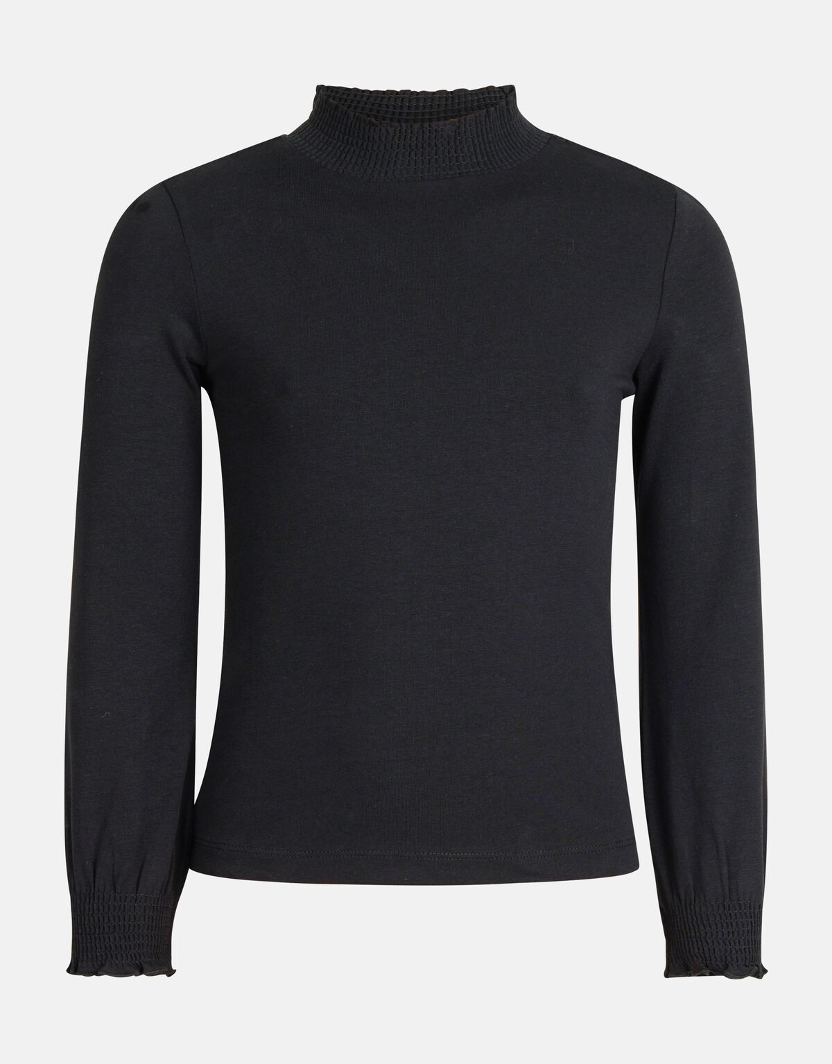 Basic Col Top Zwart Jill&Mitch