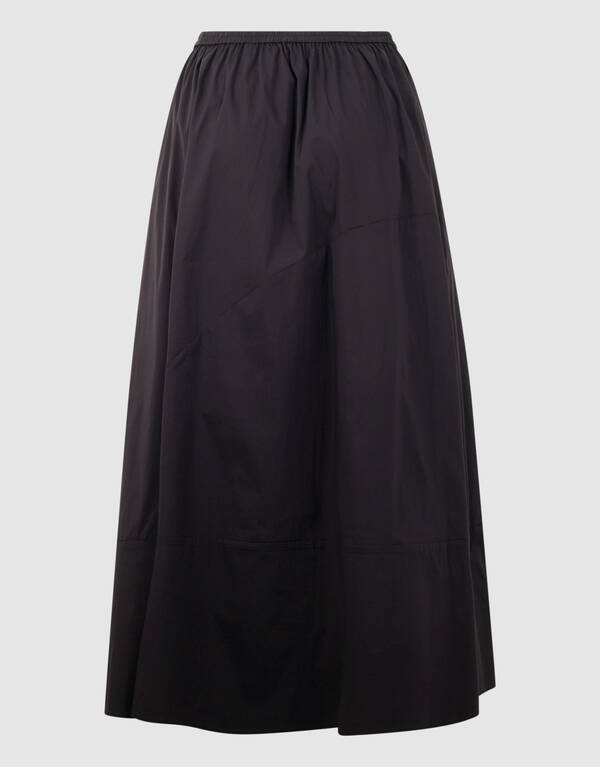 Poplin Maxi Rok Zwart SHOEBY WOMEN