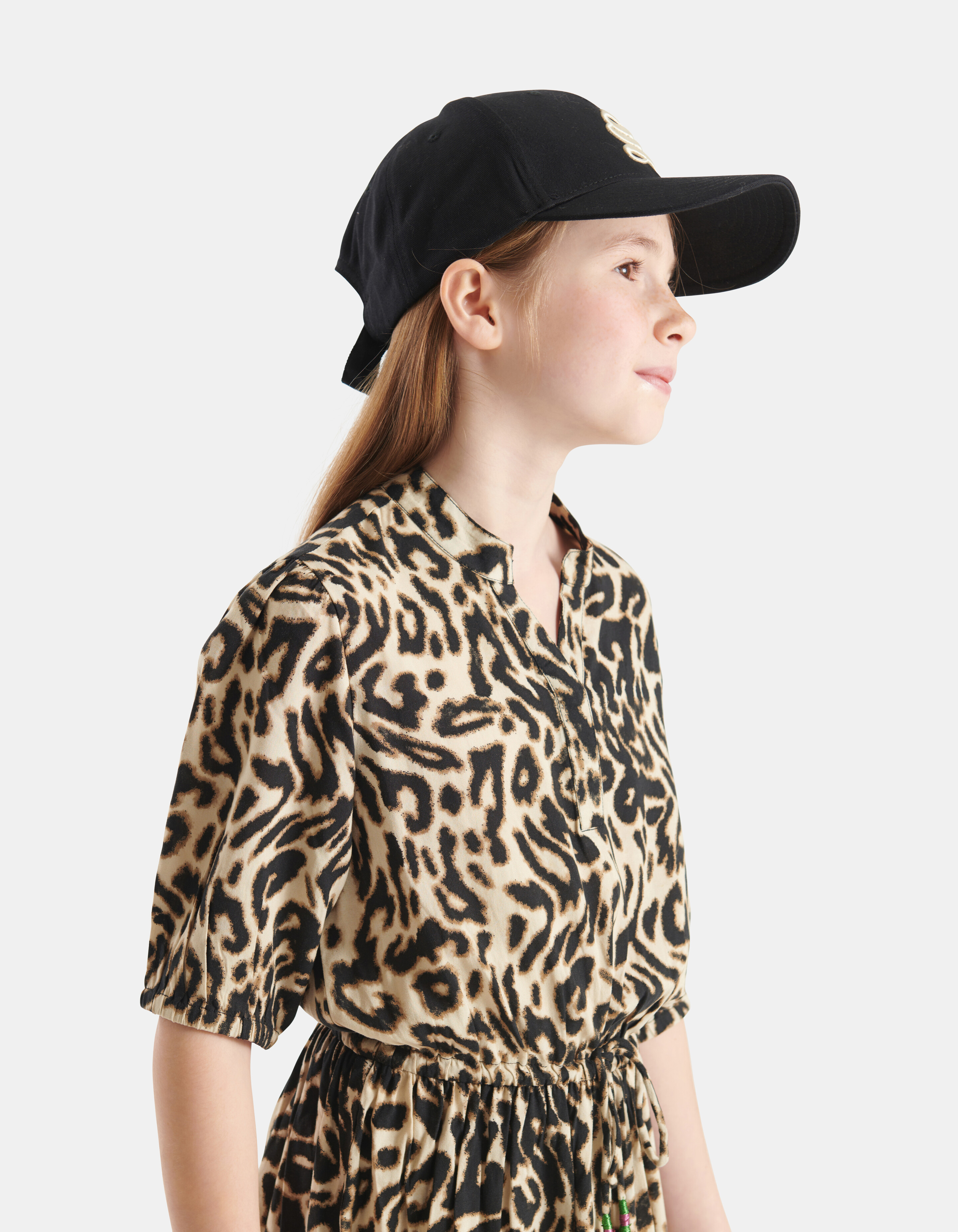 Leopard Jurk Bruin SHOEBY GIRLS