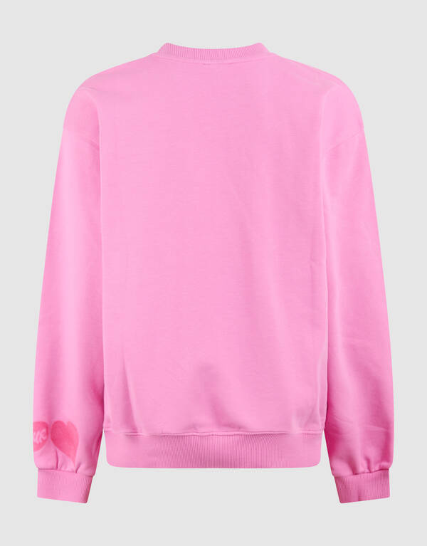 Love Artwork Sweater Roze SHOEBY GIRLS