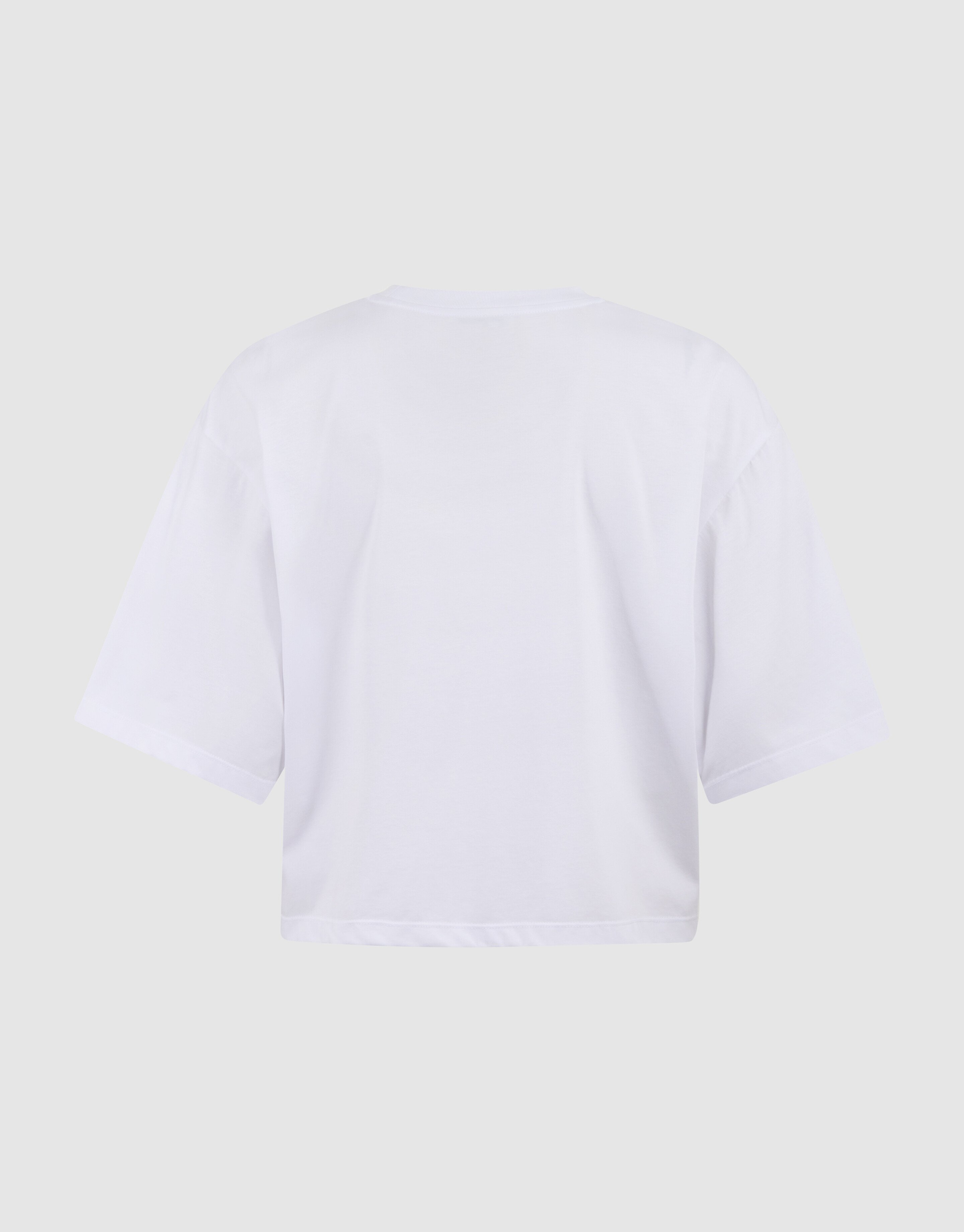 Oversized Logo T-shirt Wit By Mieke SHOEBY WOMEN