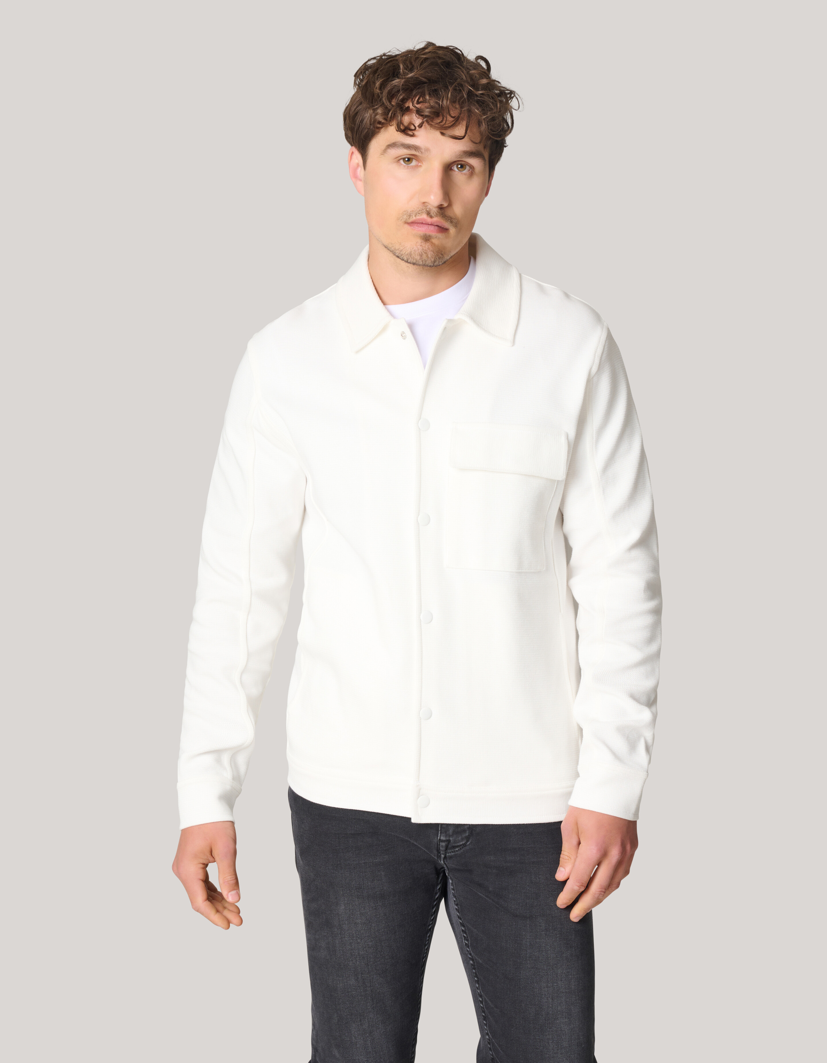 Structuur Jack Gebroken Wit SHOEBY MEN